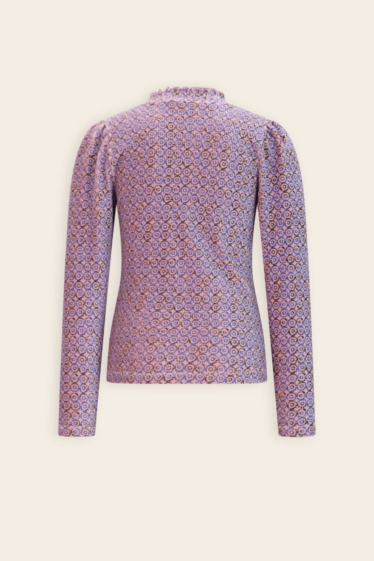 Koss RibJersey Top Blauw