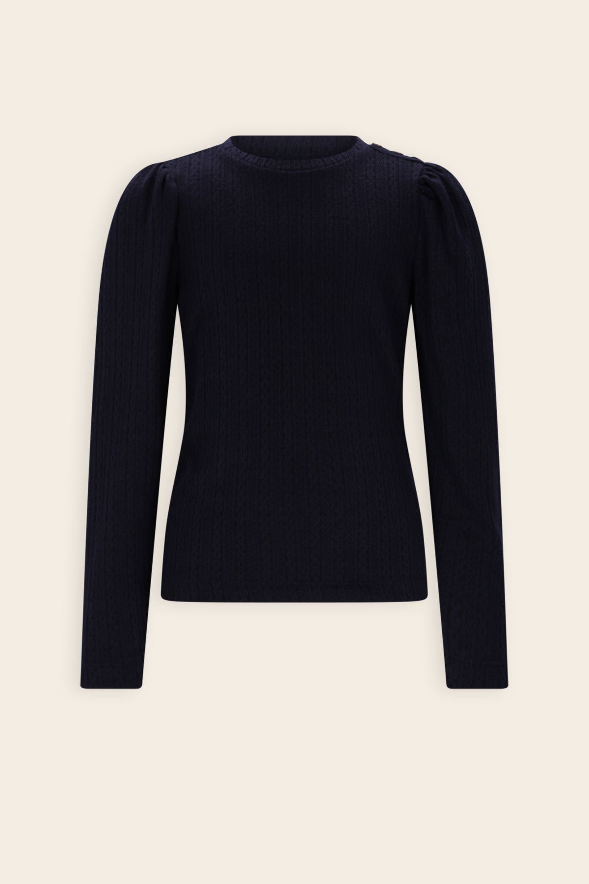 Kiva Fancy Top Donkerblauw