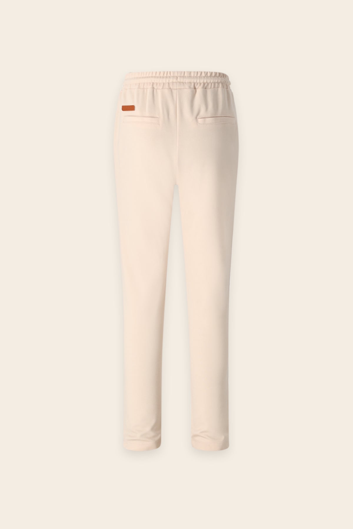 Snooze Zachte Slimfit Broek Zand