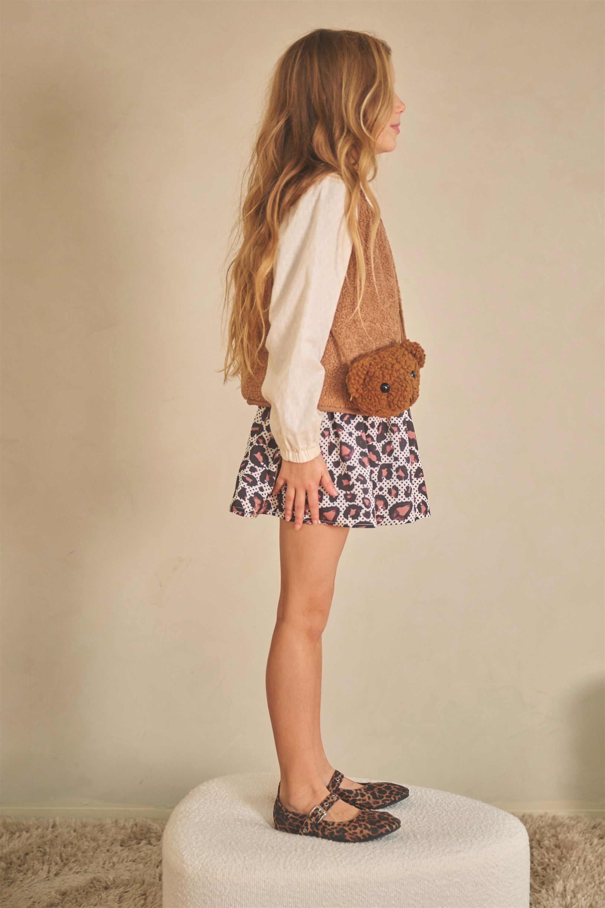 Tirzy Poplin Blouse Ivoor
