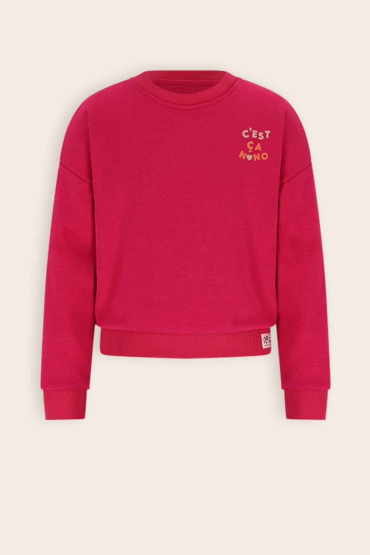 Konono Sweater Donkerroze