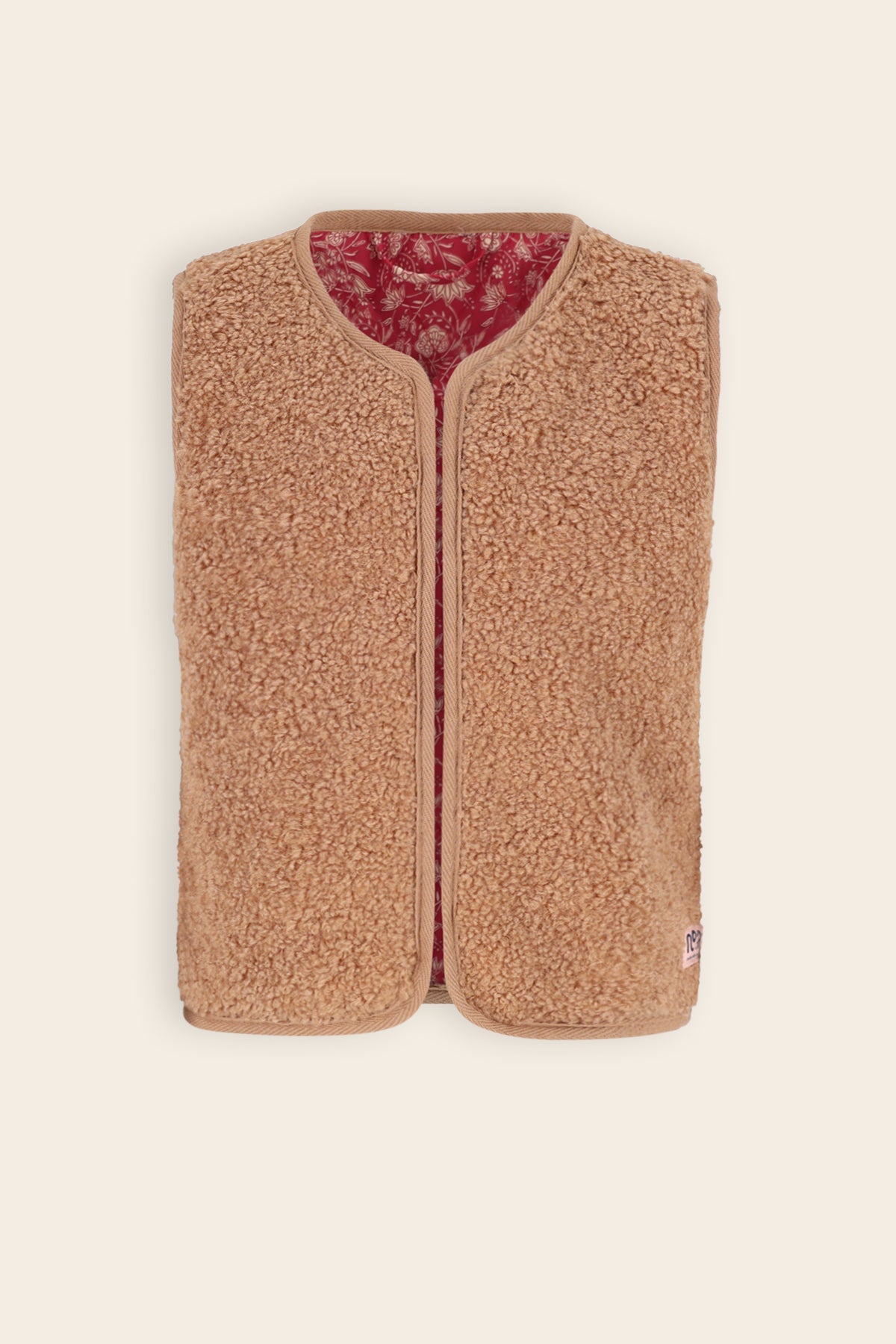 Katya Reversible Gilet Donkerroze