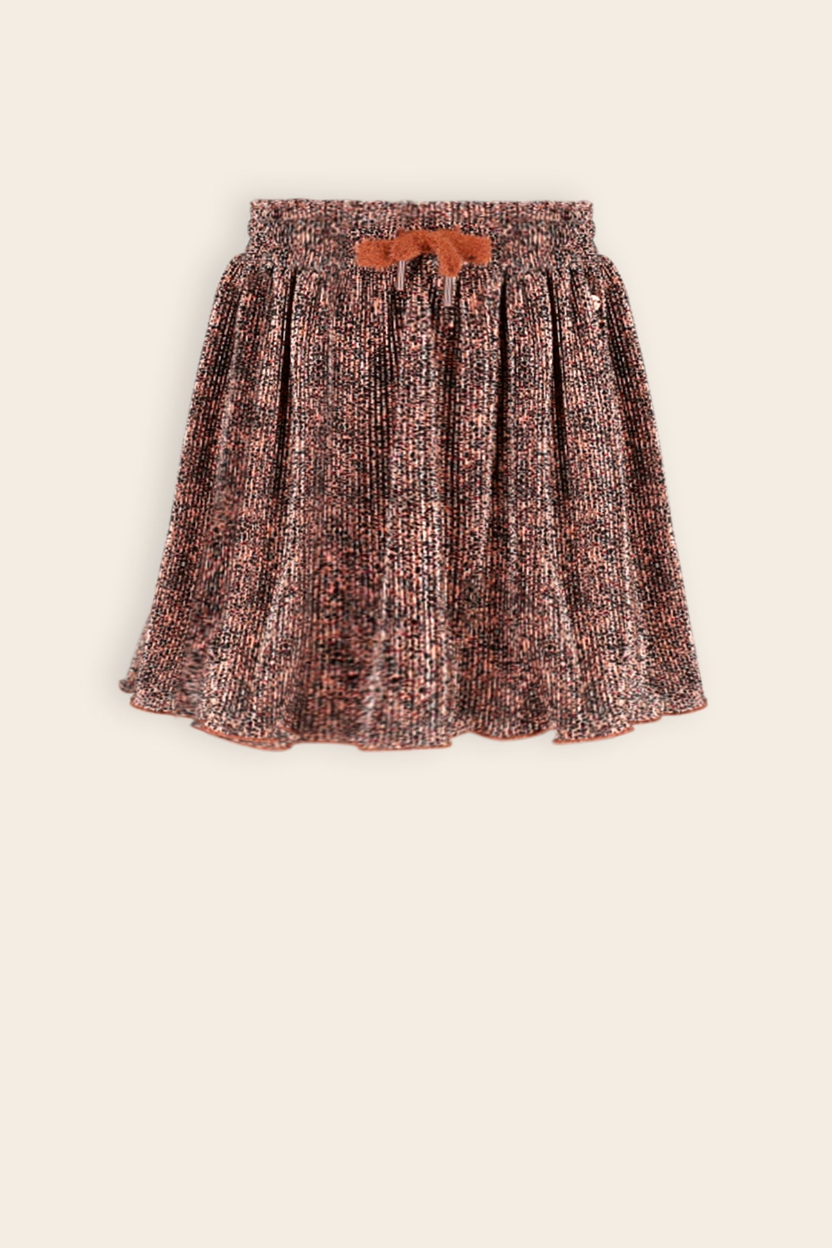 Nele Plissee Rok Taupe