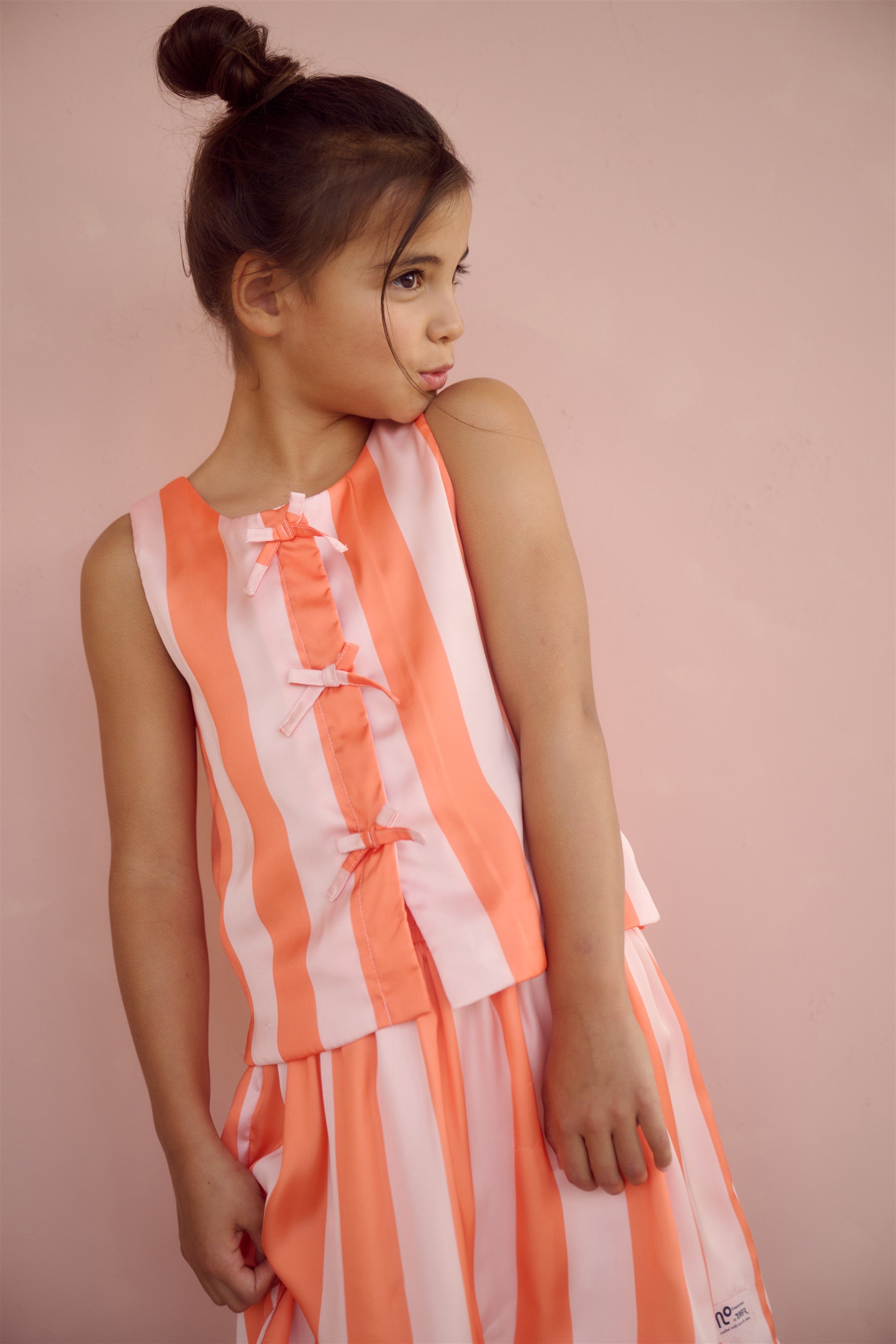 Tessy 2-zijdige Top Oranje