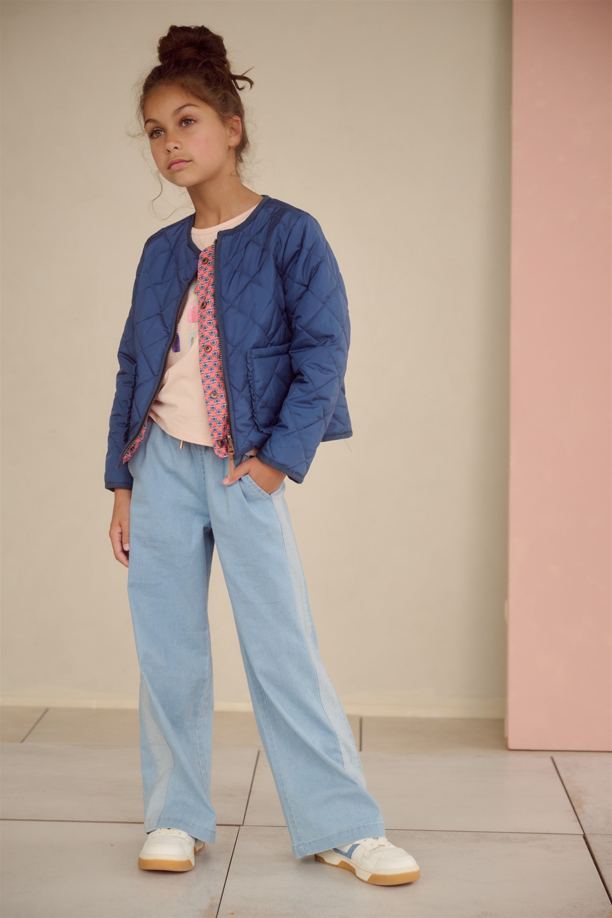 Diaz Omkeerbaar Jasje Blauw