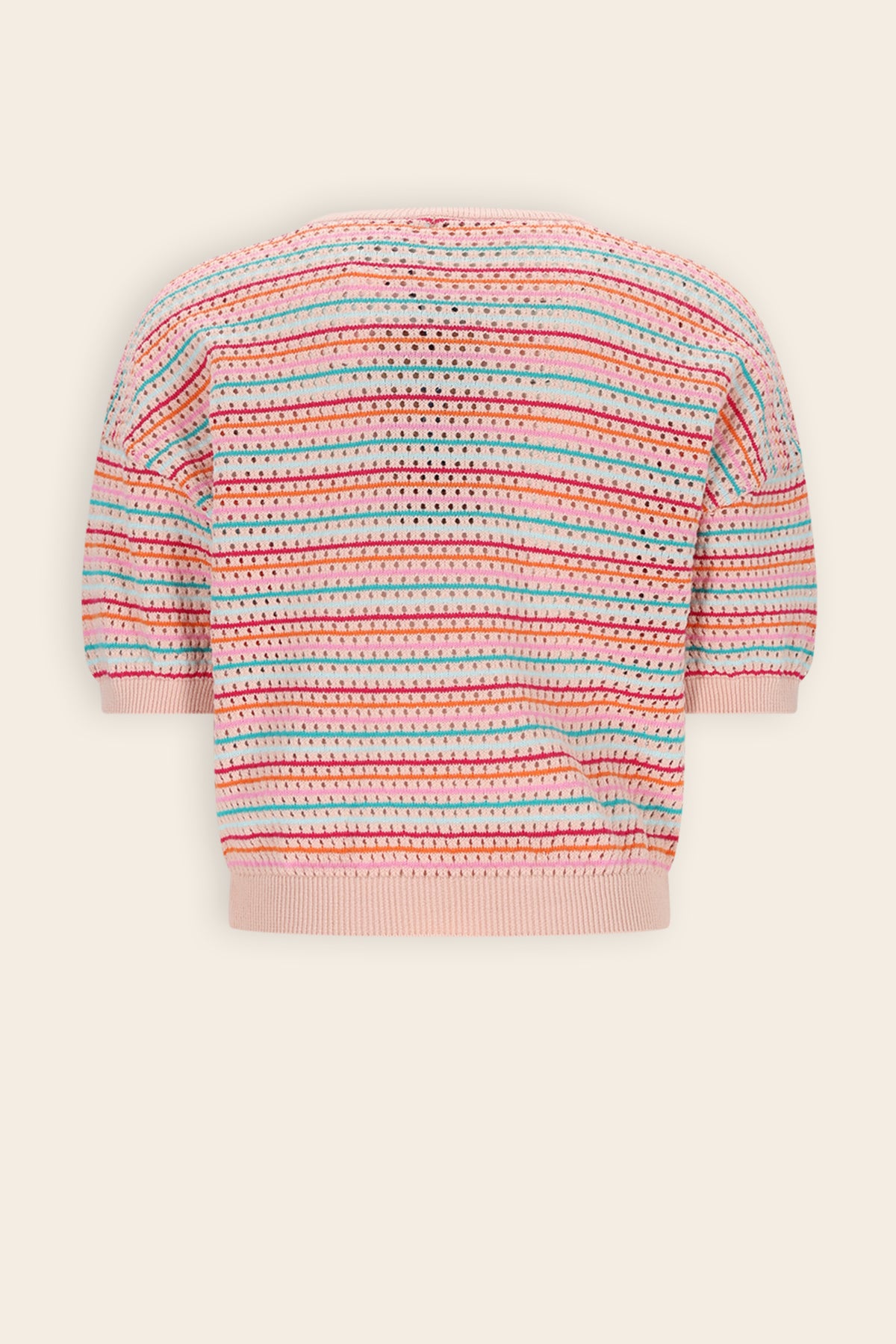 Keya Gebreide Ajour Top Mint Groen