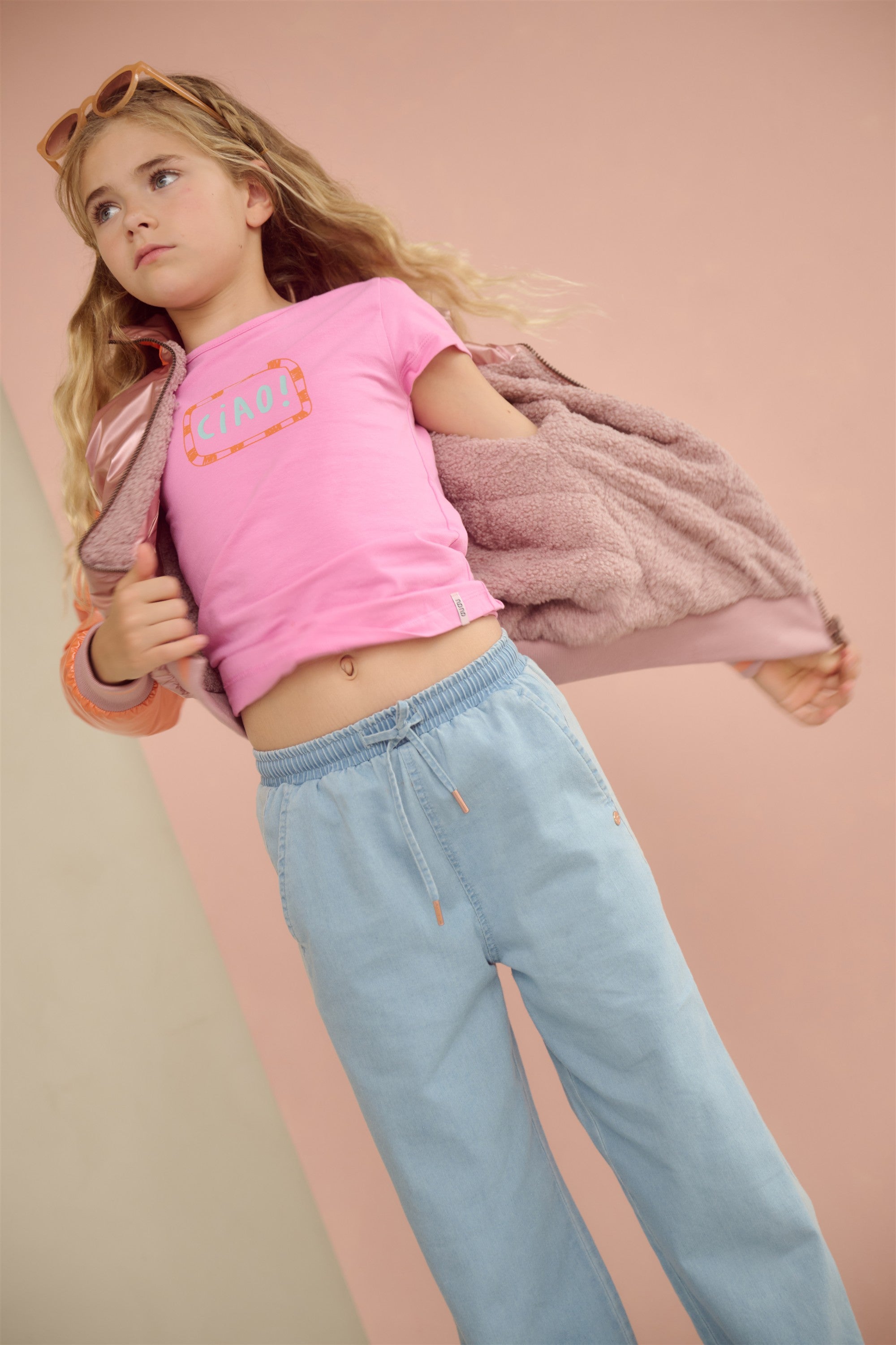 Kiss CIAO T-shirt Roze