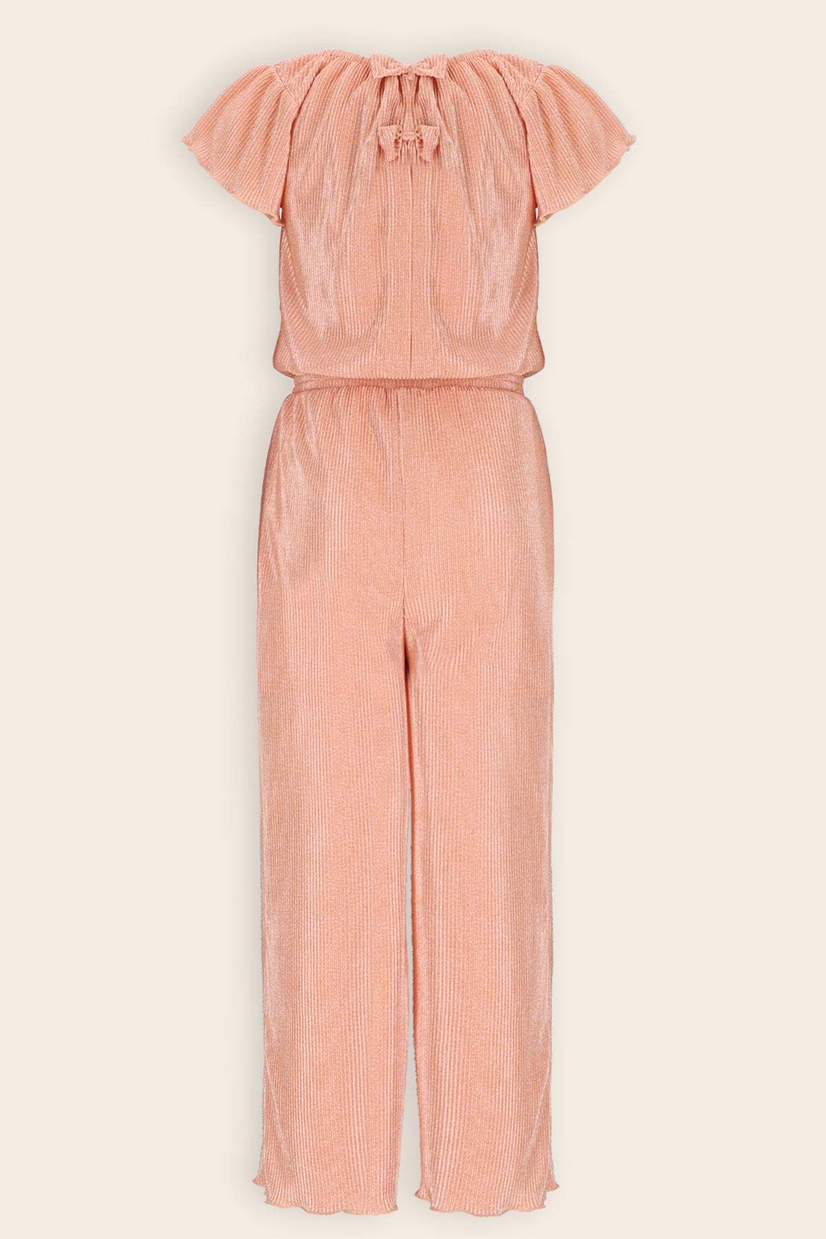 Sebe Plissee Jumpsuit Zacht Roze