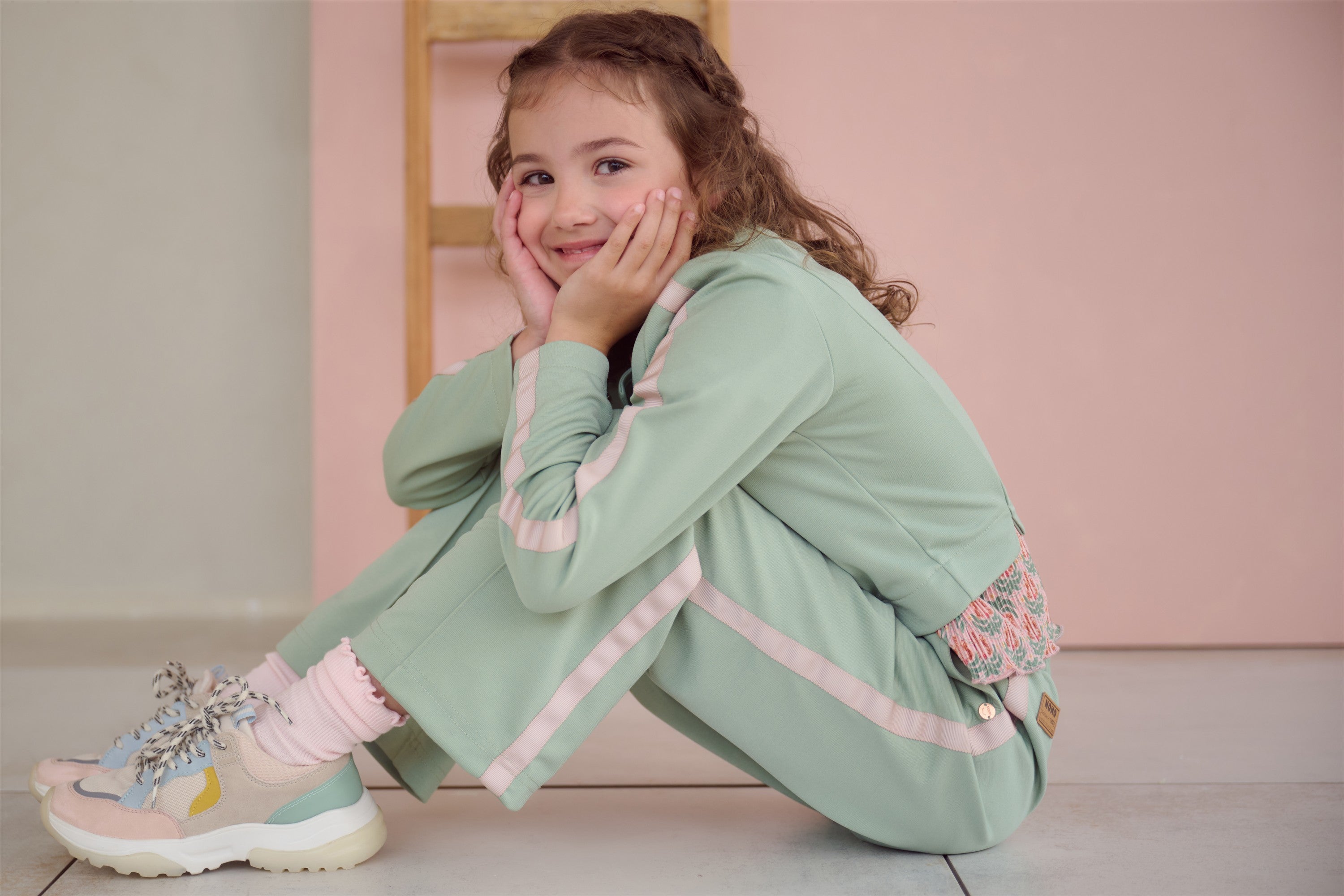 Sayla Wijde Broek Groen