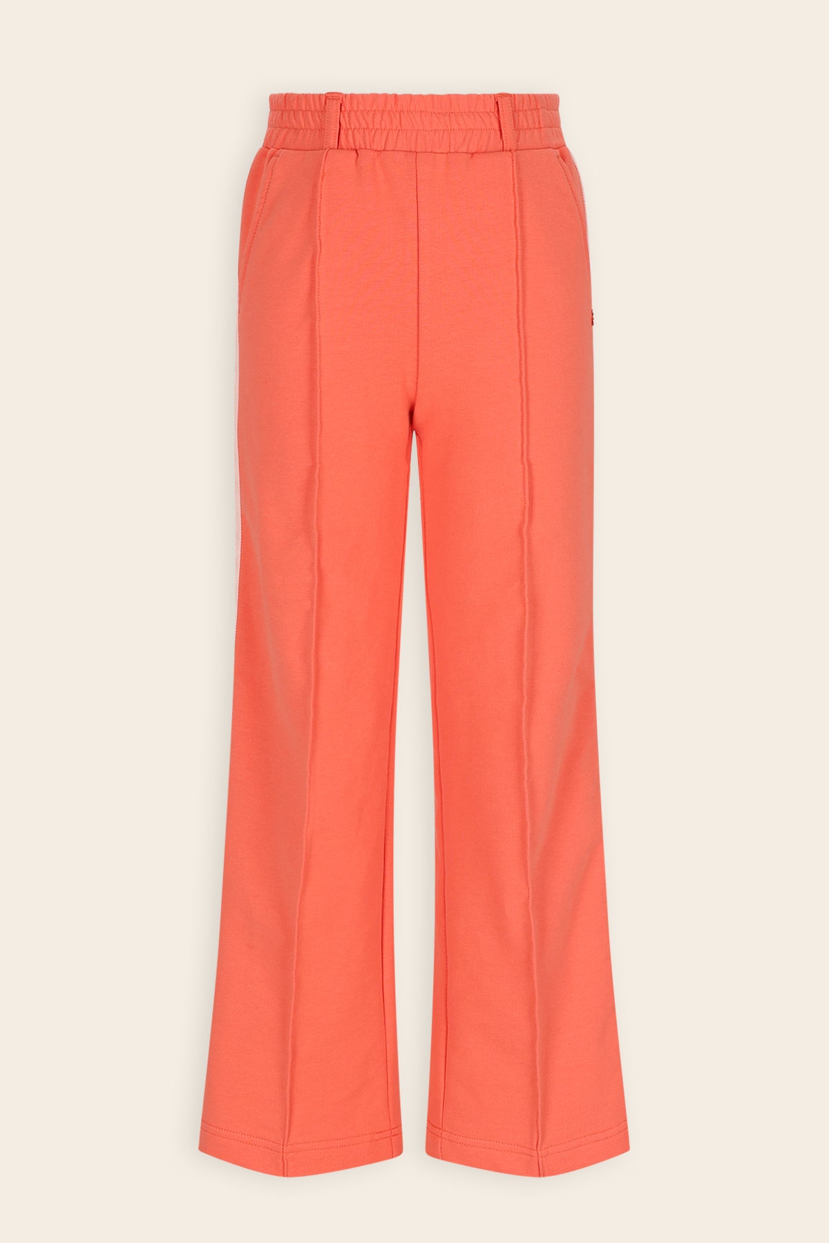 Sayla Wijde Broek Koraal Oranje