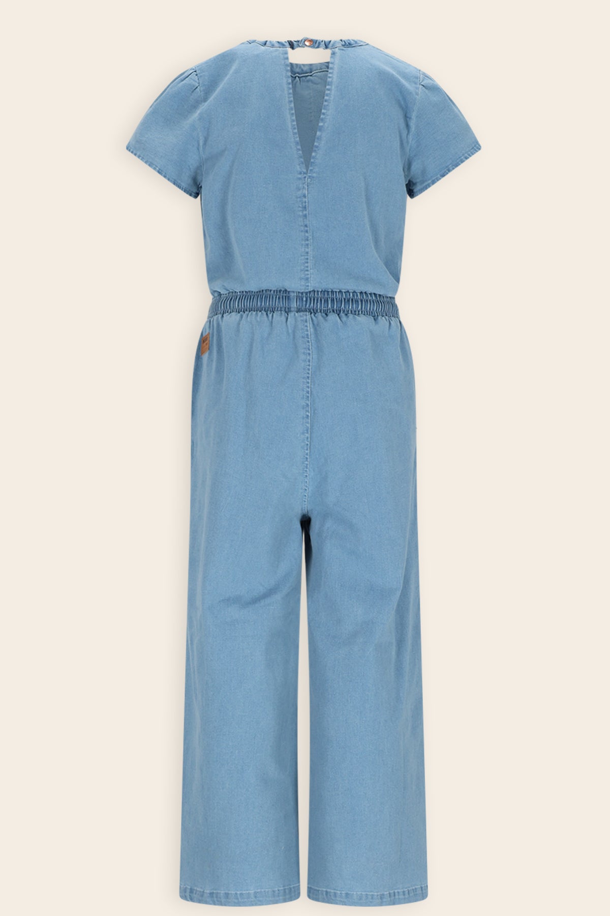 Syd Denim Jumpsuit Blauw