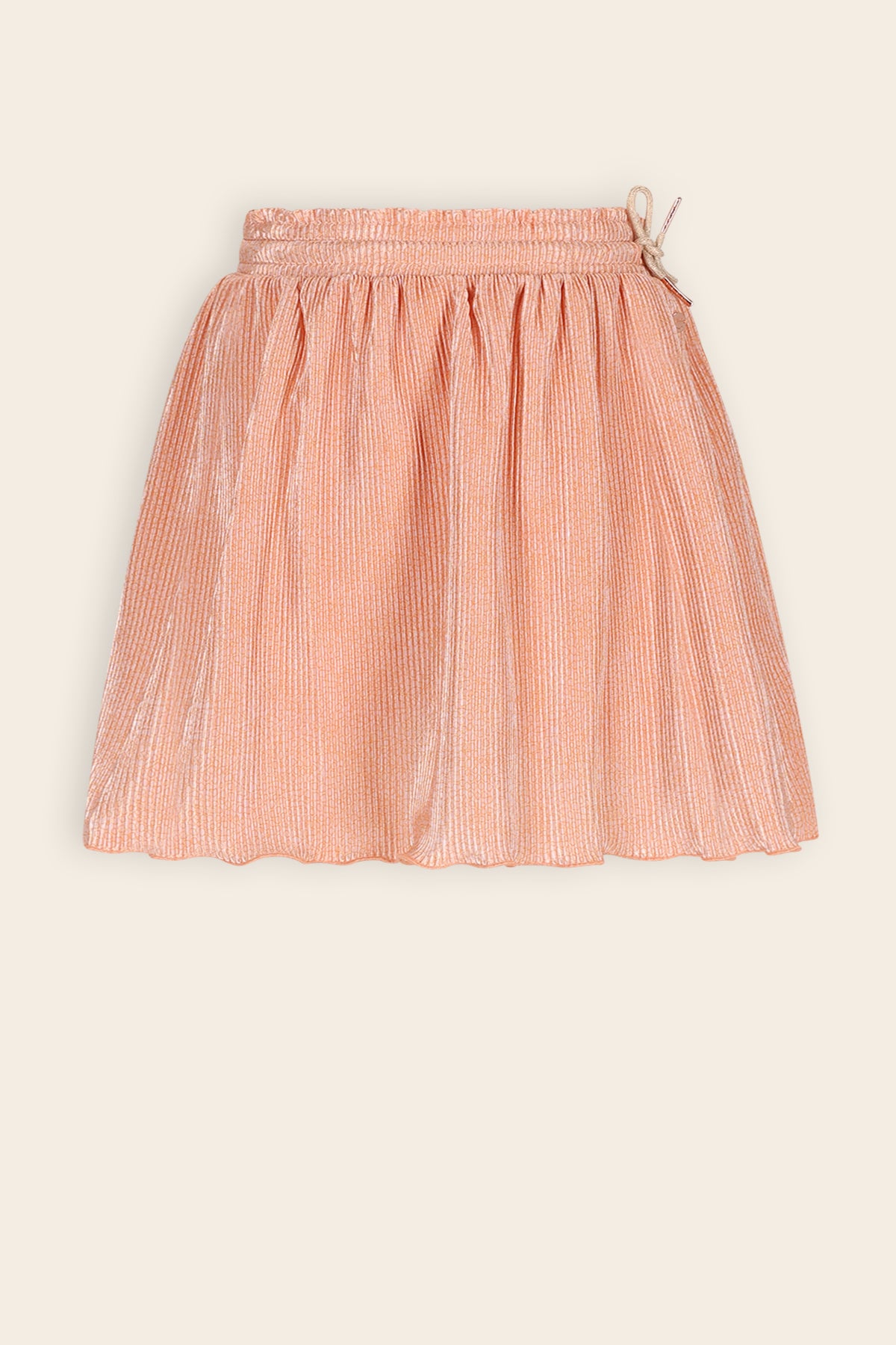 Norah Plisse Rok Zacht Roze