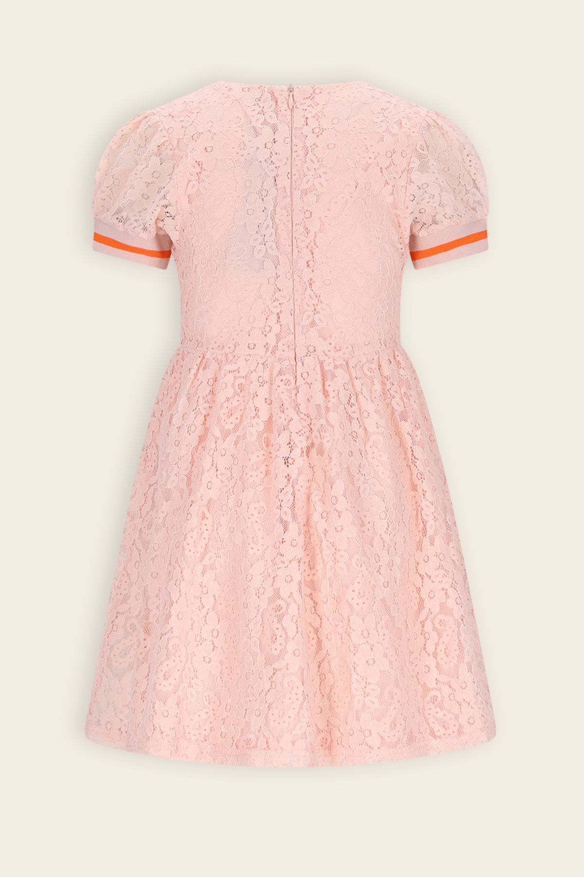 Mila Kanten Jurk Zacht Roze