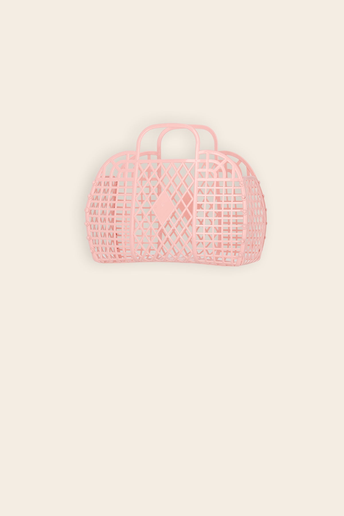 Baggy Handtasje Zacht Roze