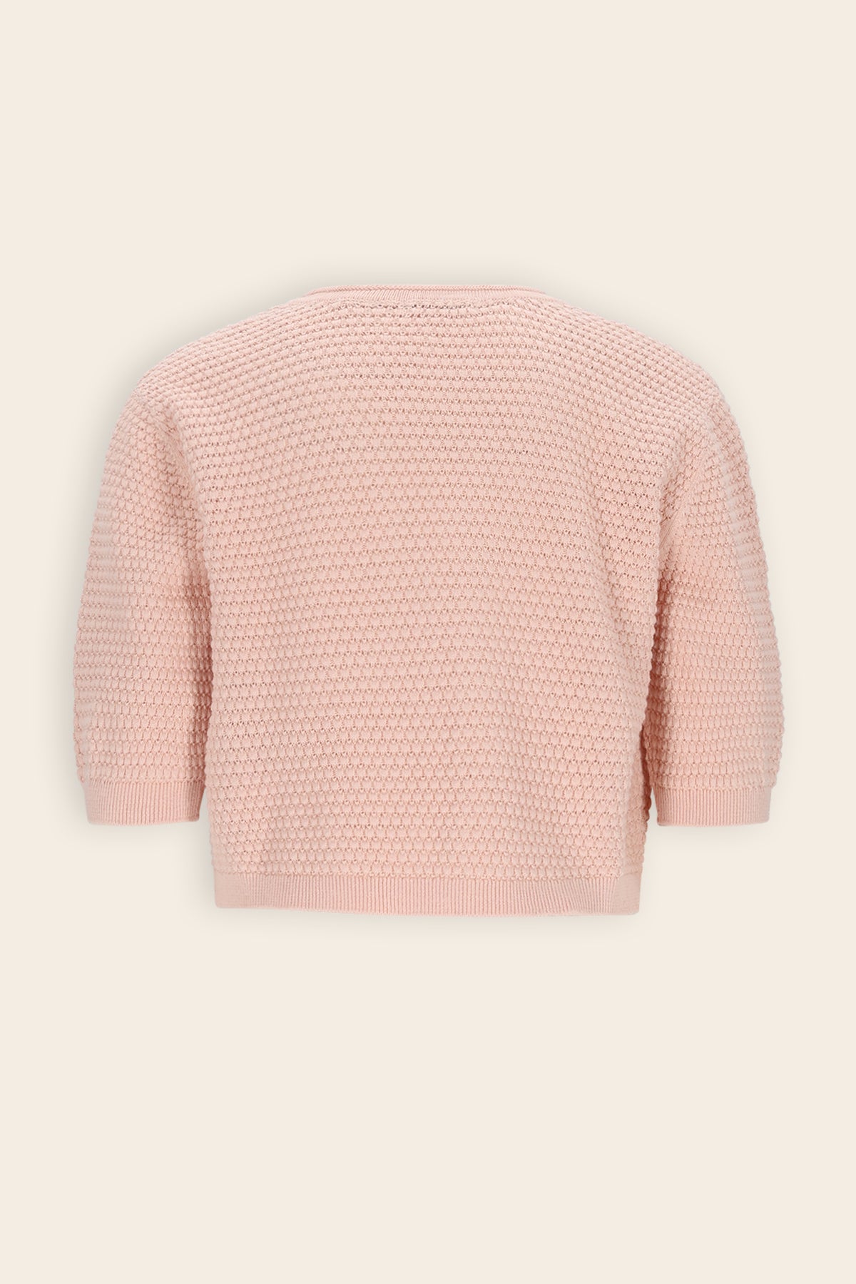 Aisa Knitted Cardigan Soft Pink