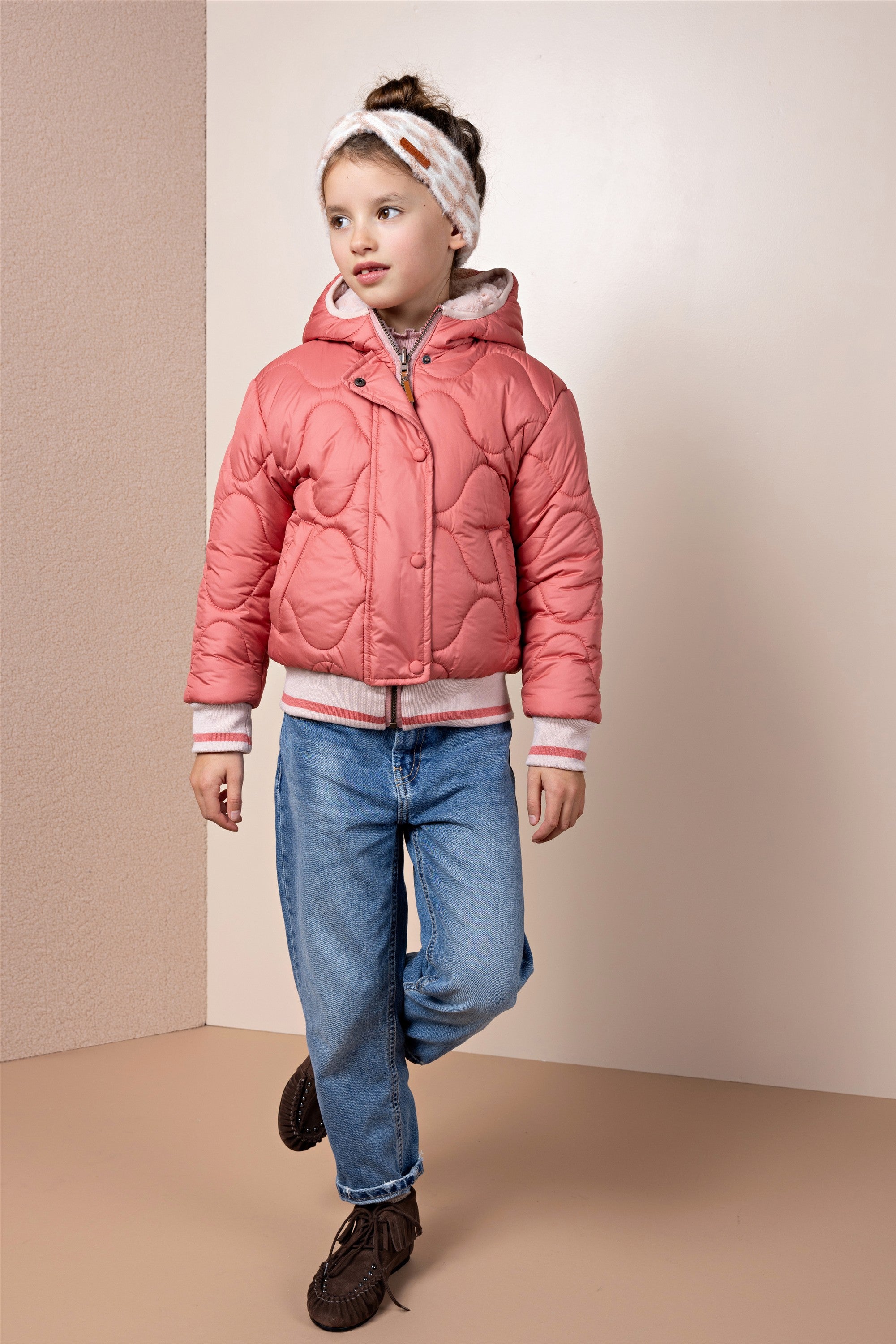Bomby Reversible Bomberjas Roze