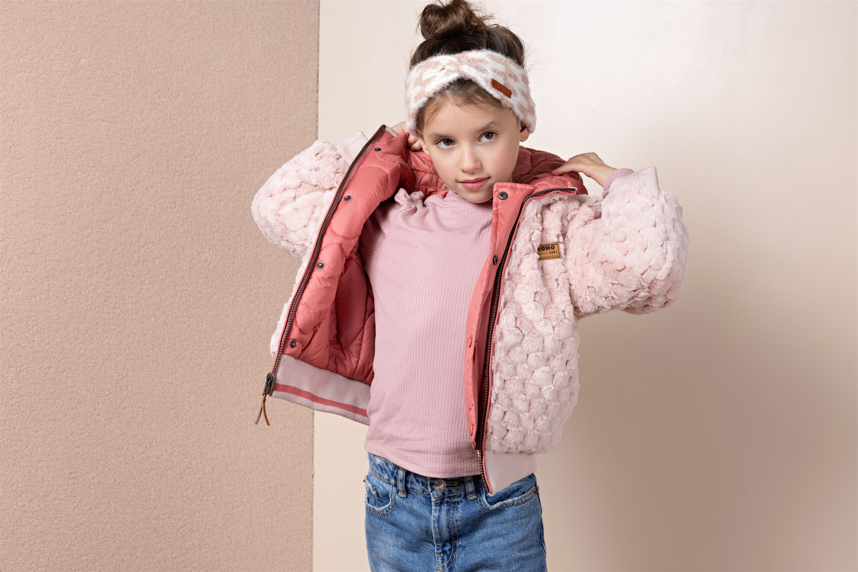Bomby Reversible Bomberjas Roze