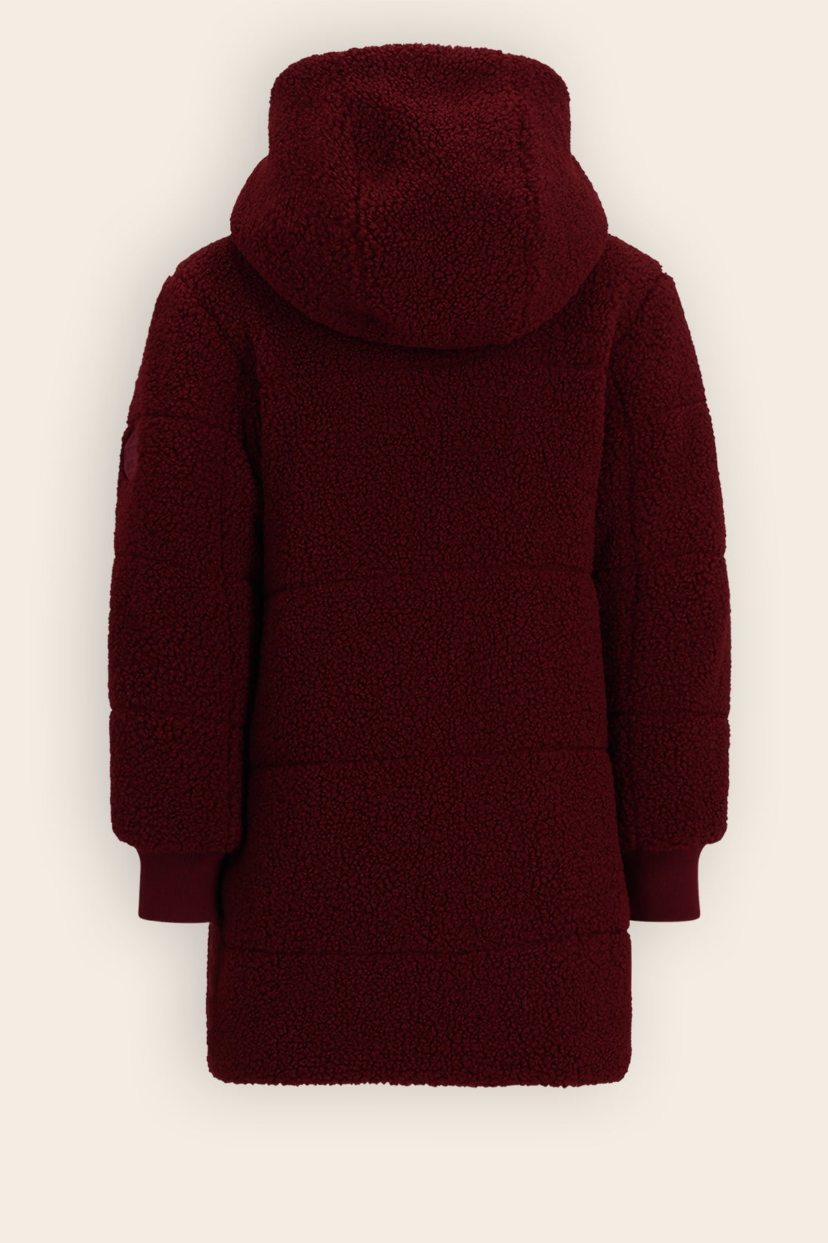 Betty Mid-length Reversible Winter Coat Bordeaux