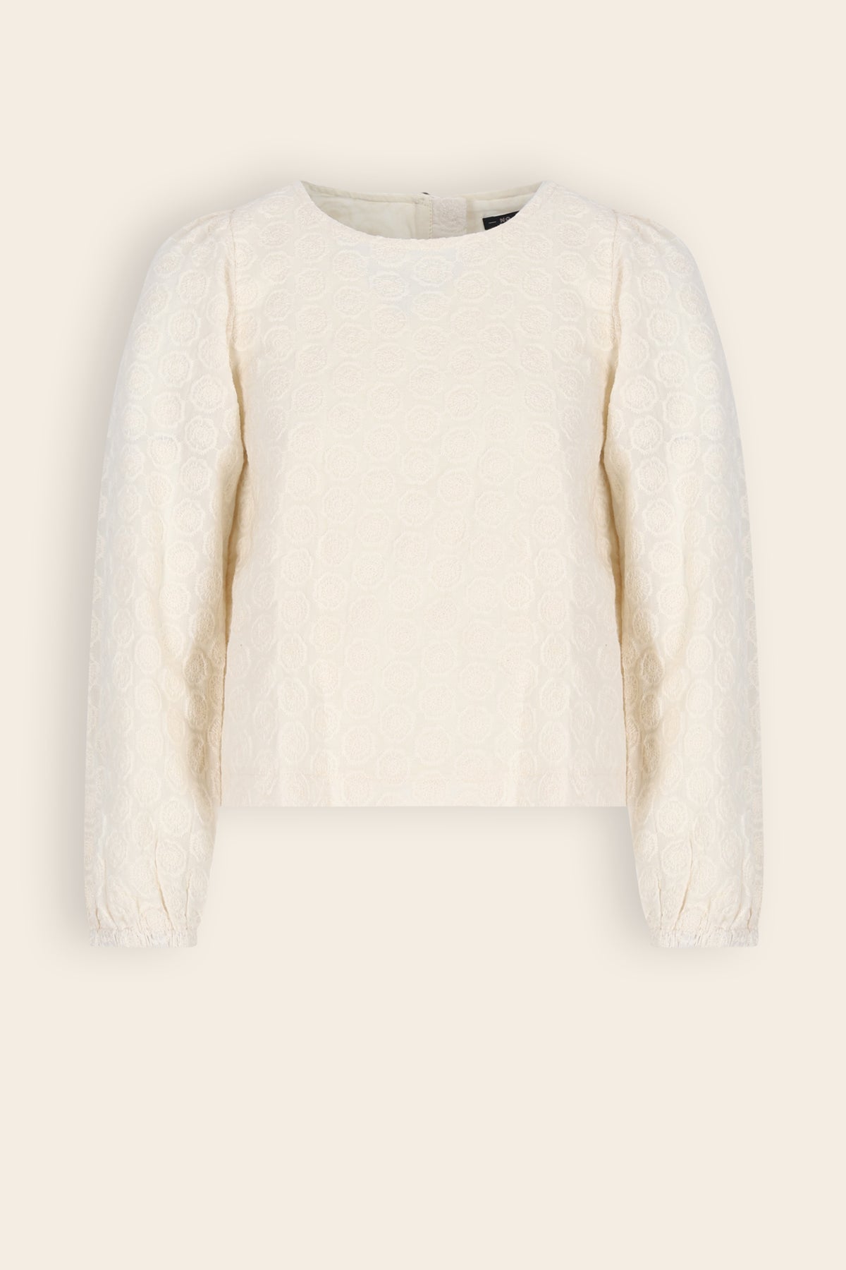 Tinne Geborduurde Blouse Wit