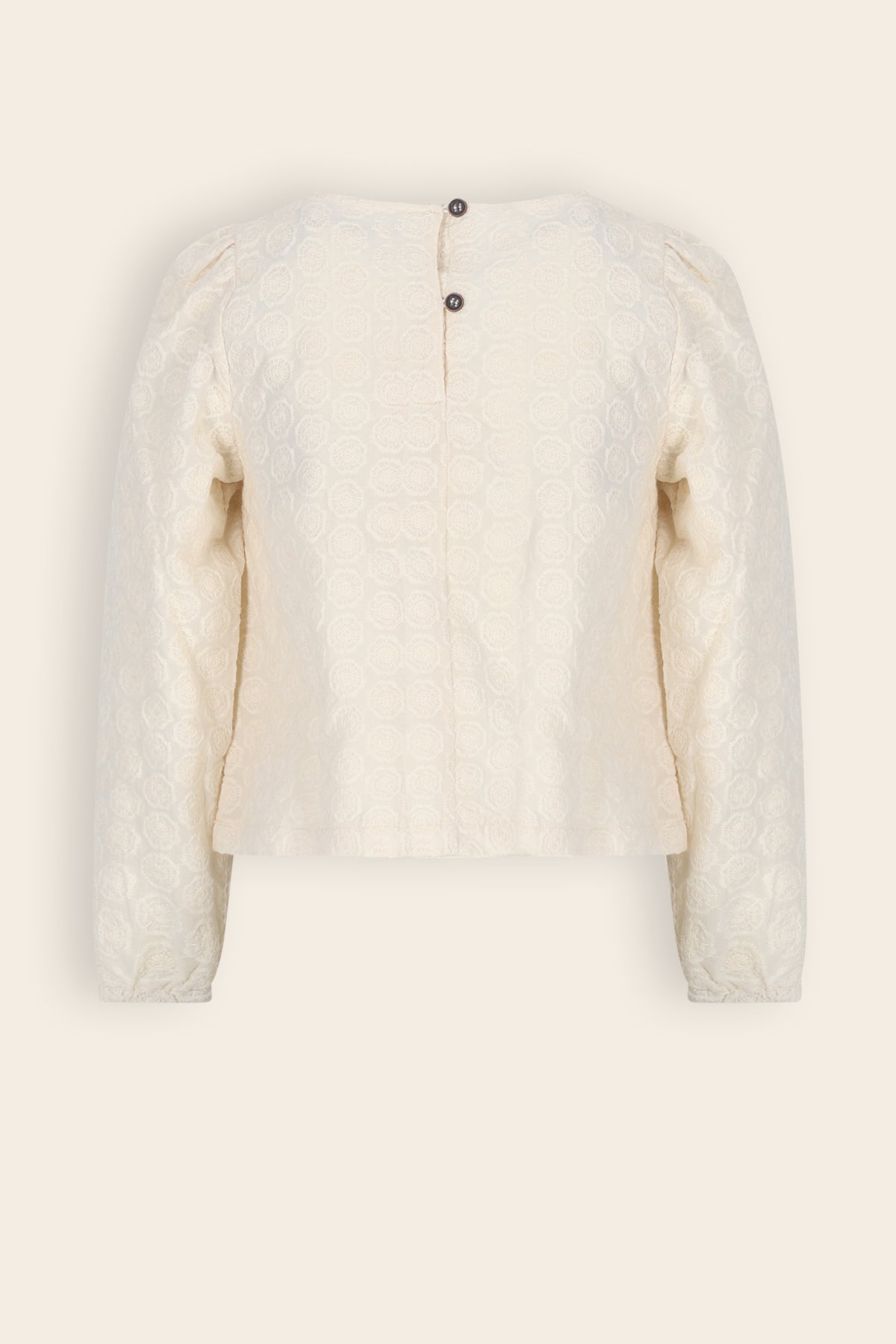 Tinne Geborduurde Blouse Wit