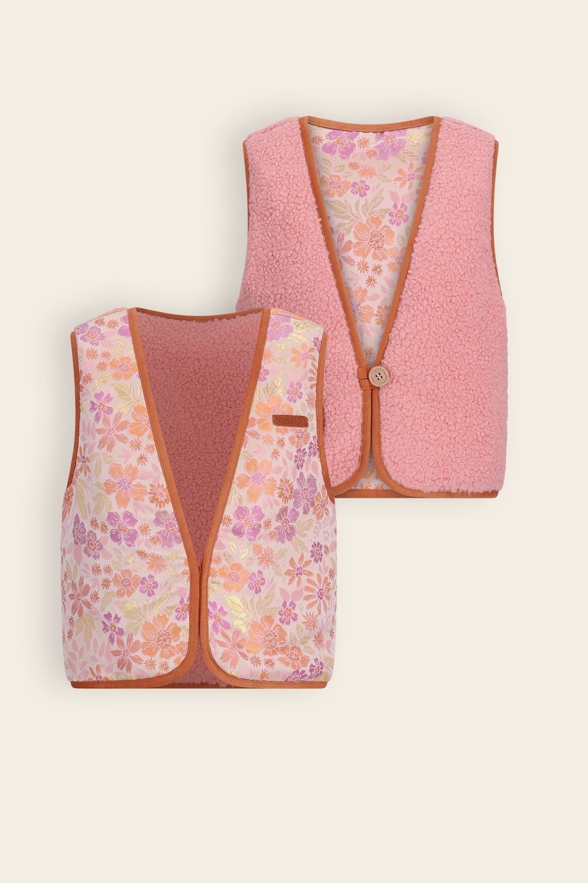 Kadi Reversible Gilet Oranje