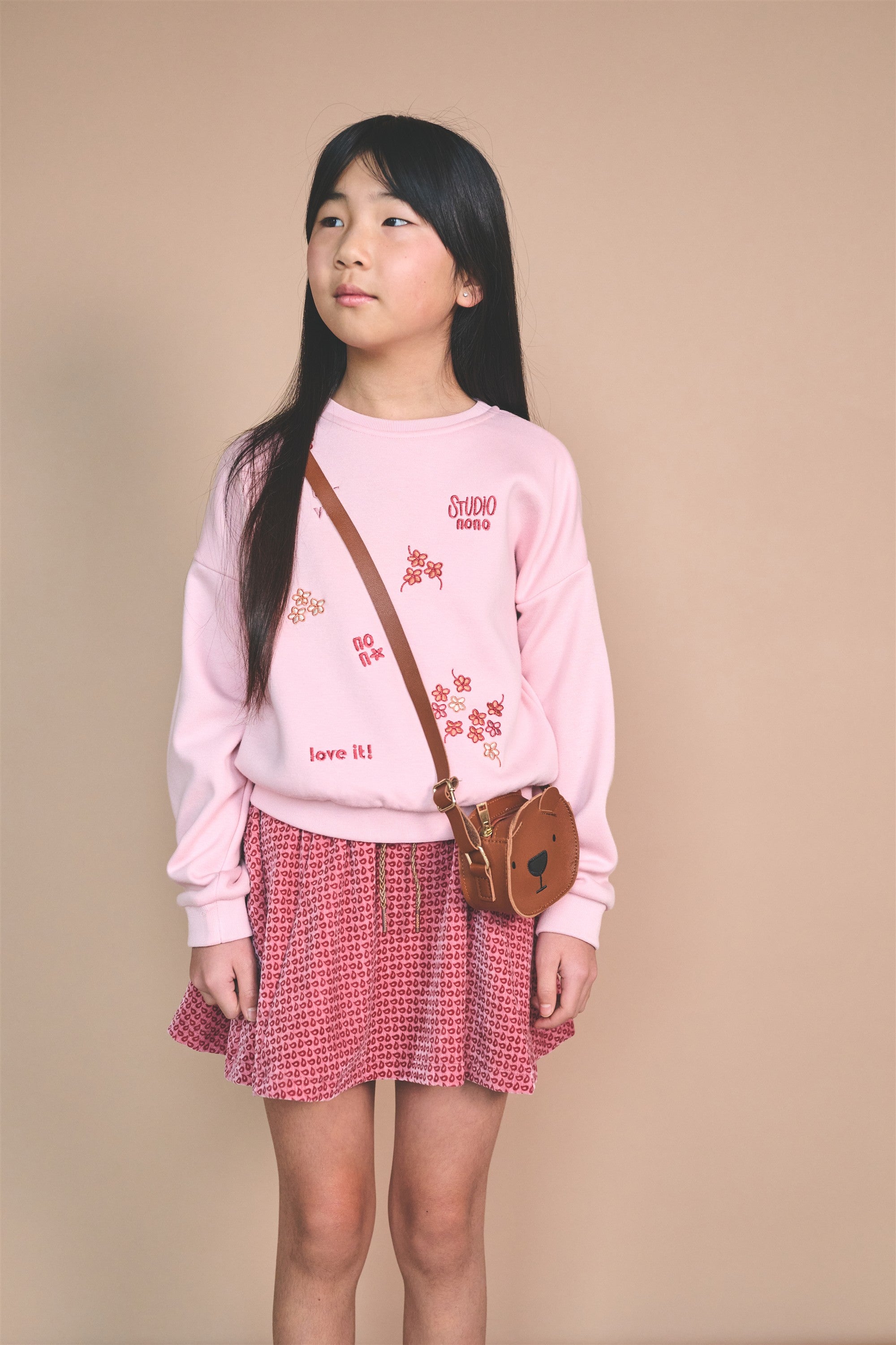 Konono Zachte Sweater Roze