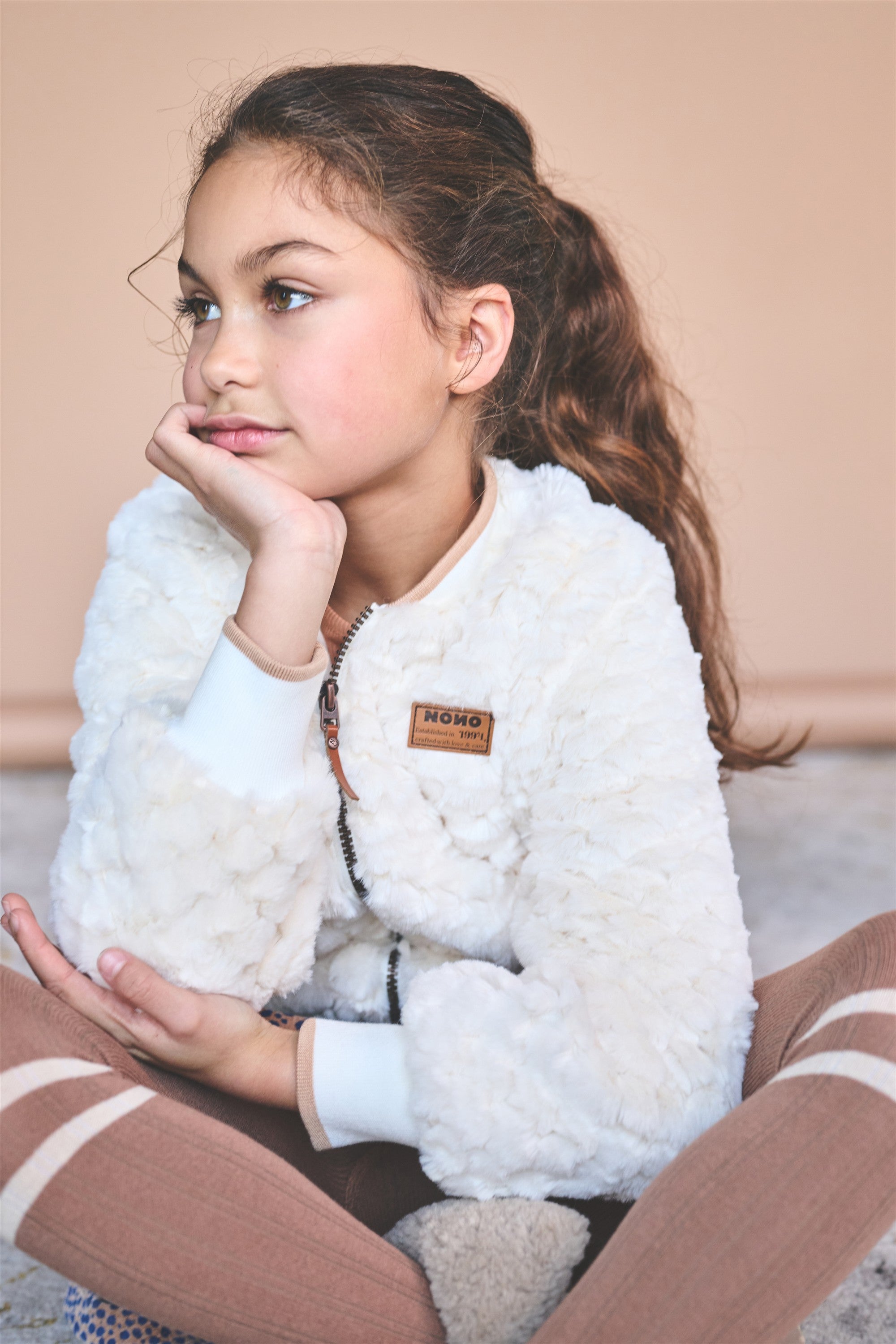 Doris Fur Jacket White