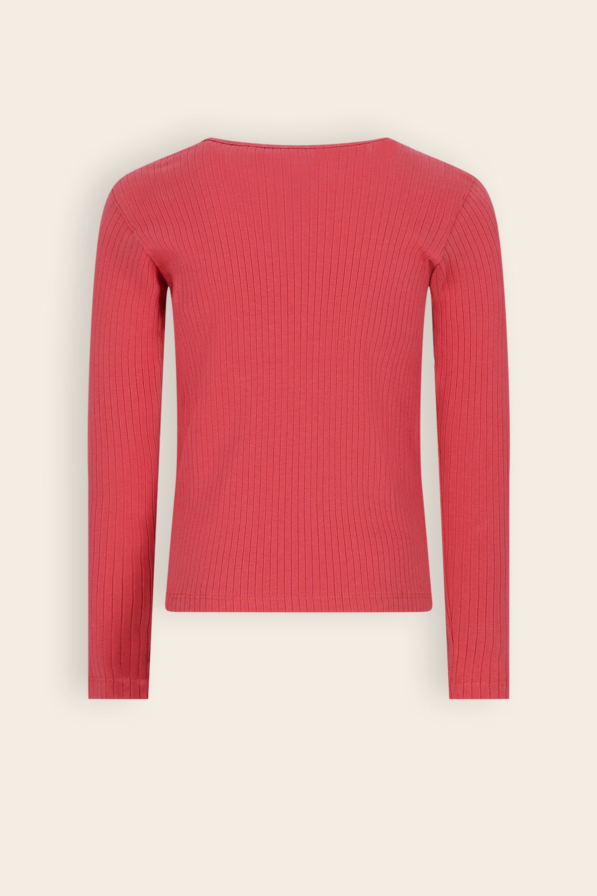 Kyas Rib Jersey T-shirt Red