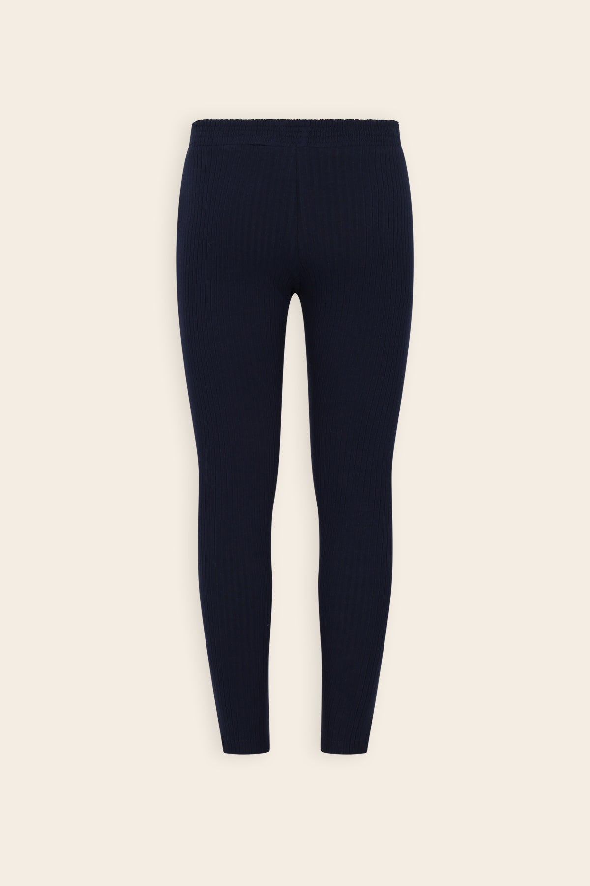 Sole Rib Jersey Legging Donkerblauw