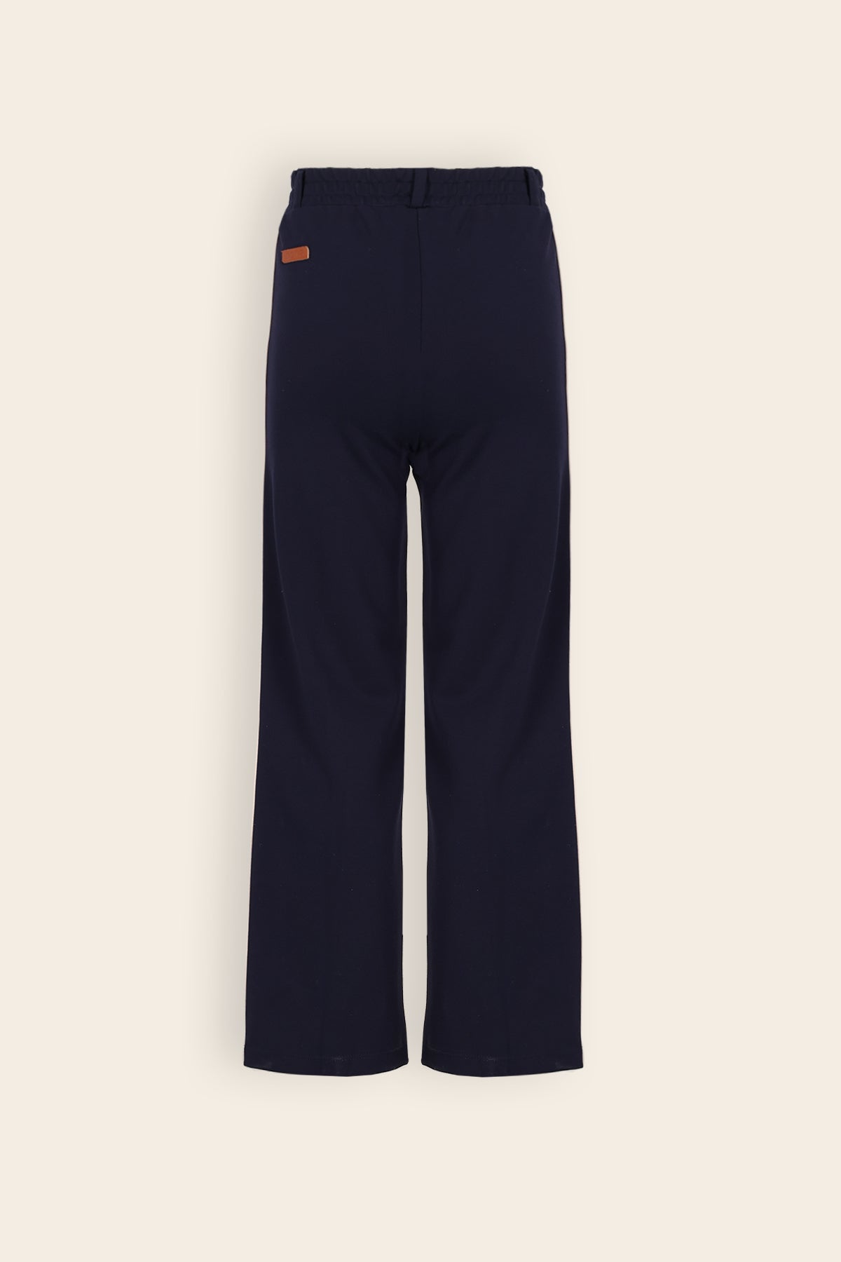 Sayla Wide Leg Interlock Dark Blue
