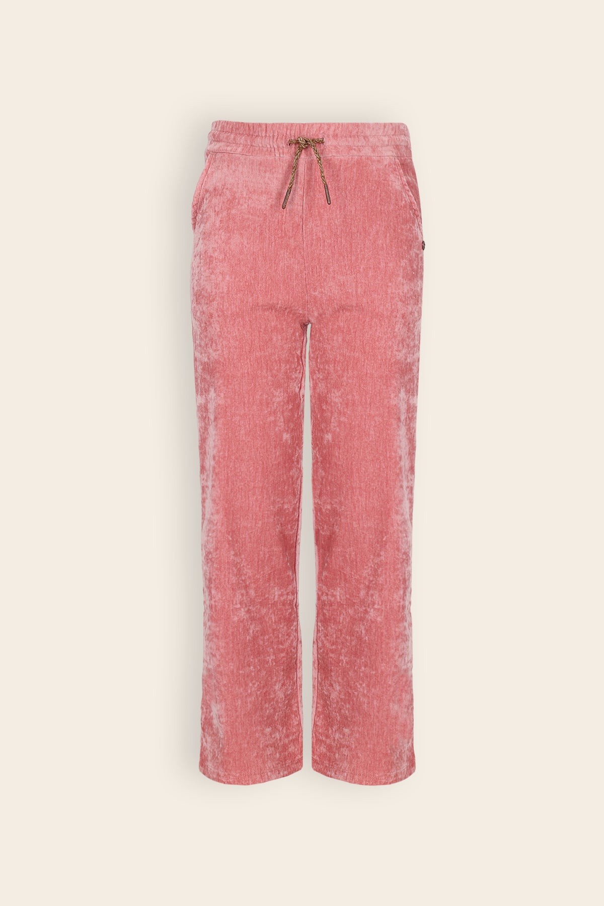 Sayla Wide Leg Velvet Pink
