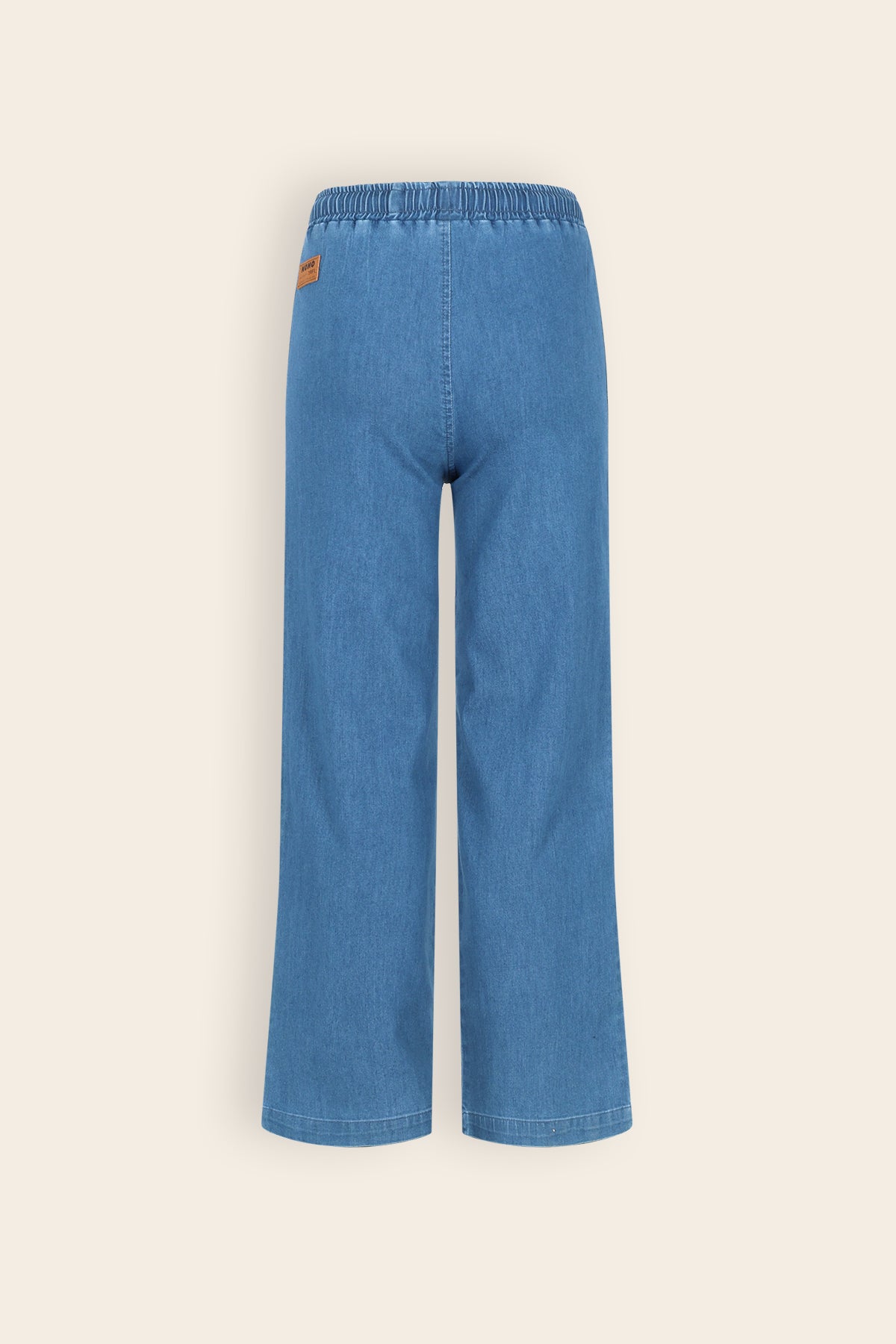 Sue Wide Denim Pants Denim Blue