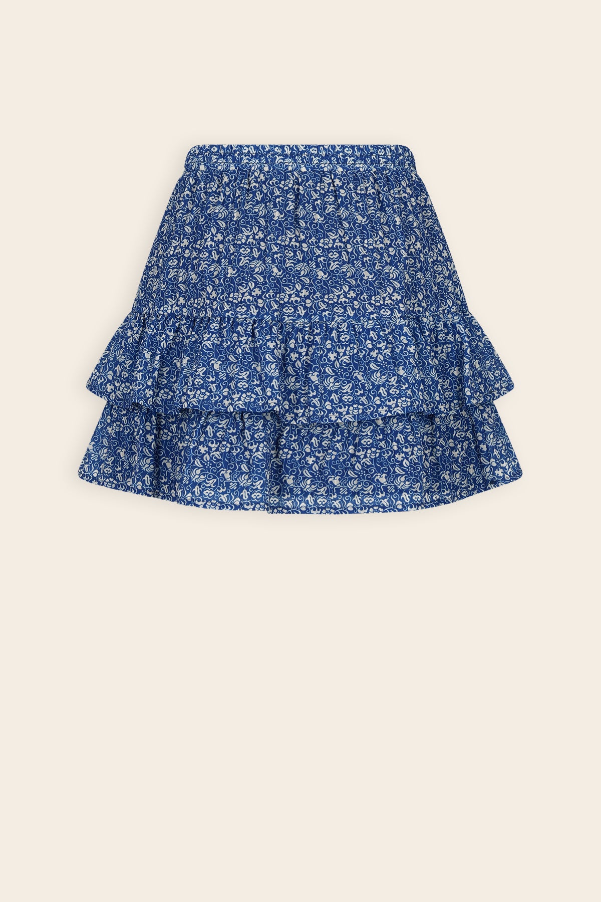 Naia Rok Japanse Bloemenprint Blauw