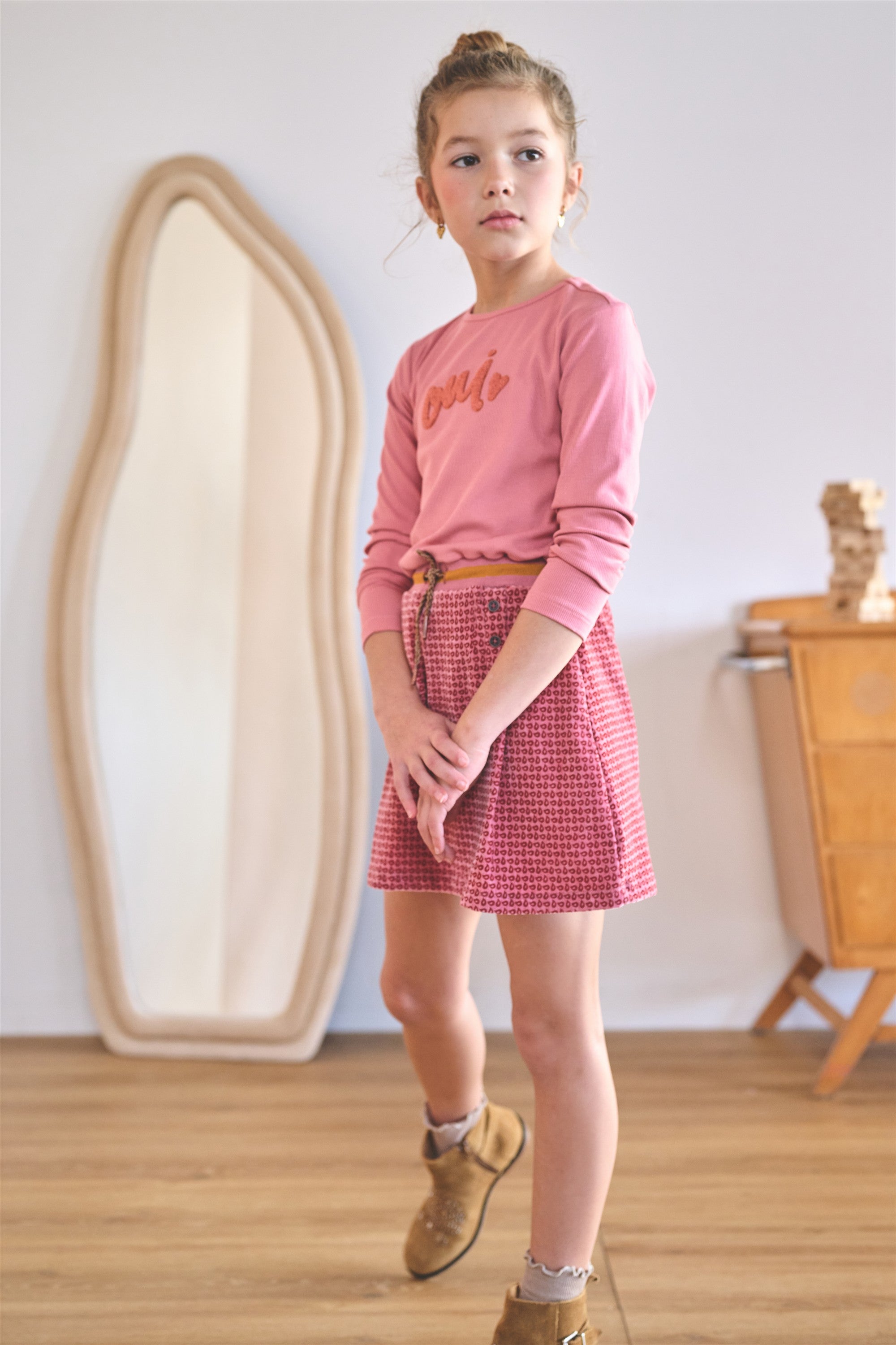 Moss Combi Jurk Roze