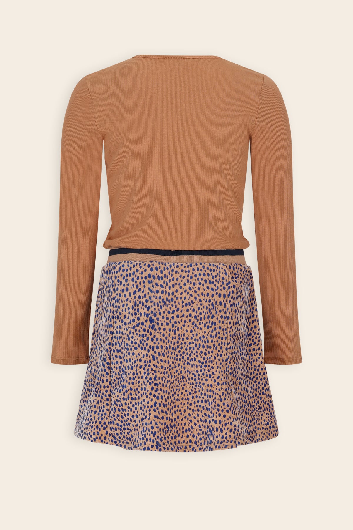 Moss Combi Jurk Bruin