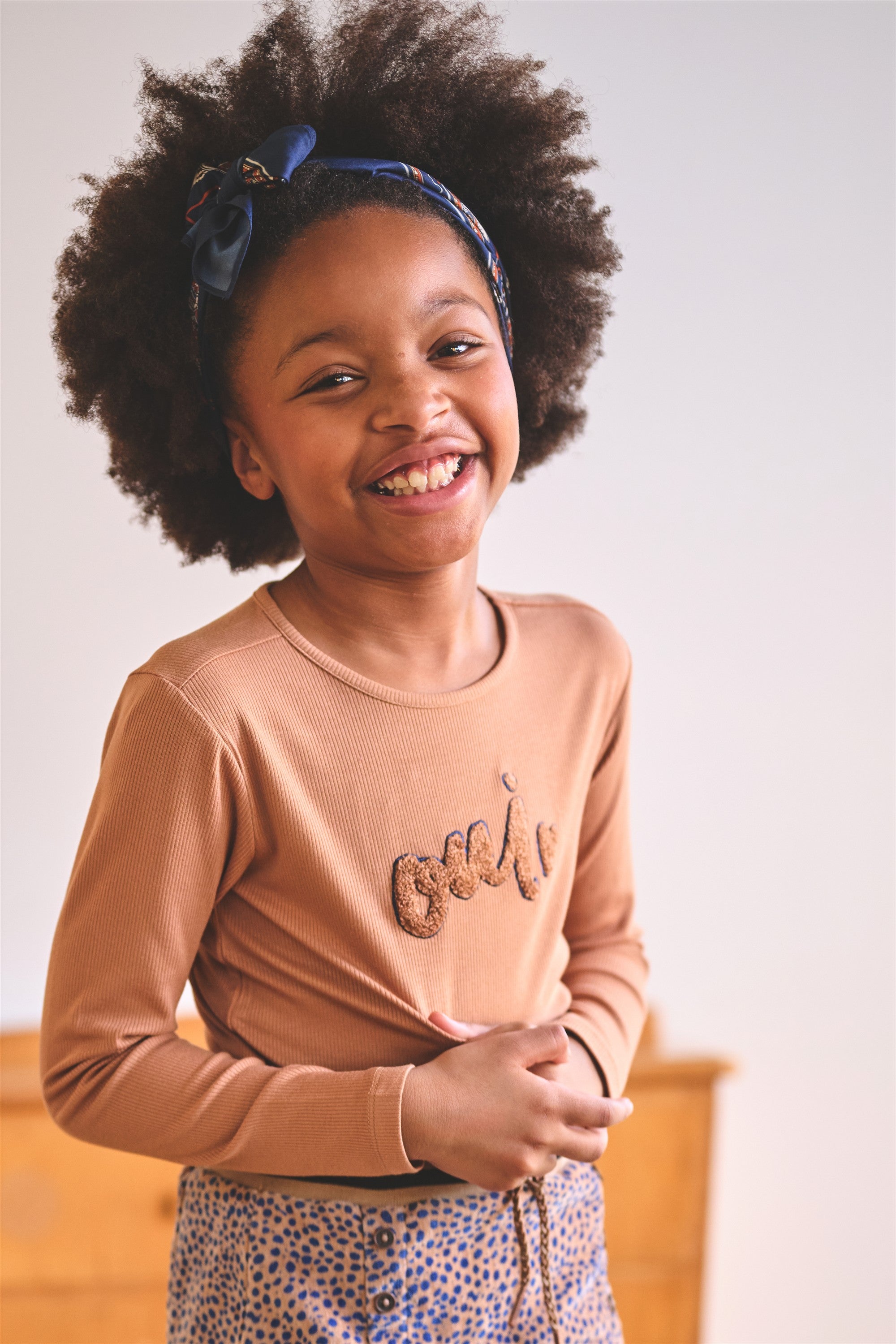 Moss Combi Dress Brown
