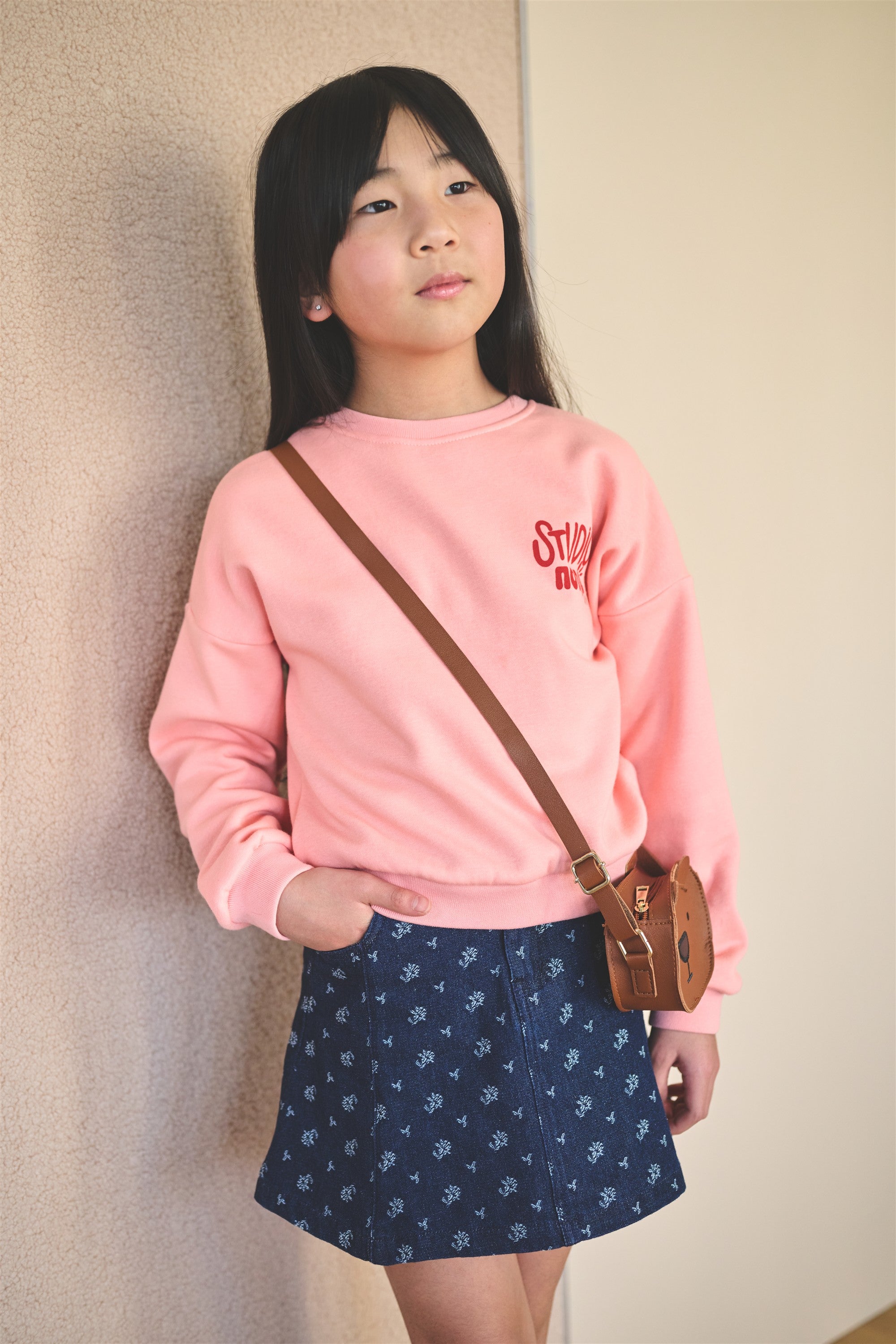 Konono Zachte Sweater Peach