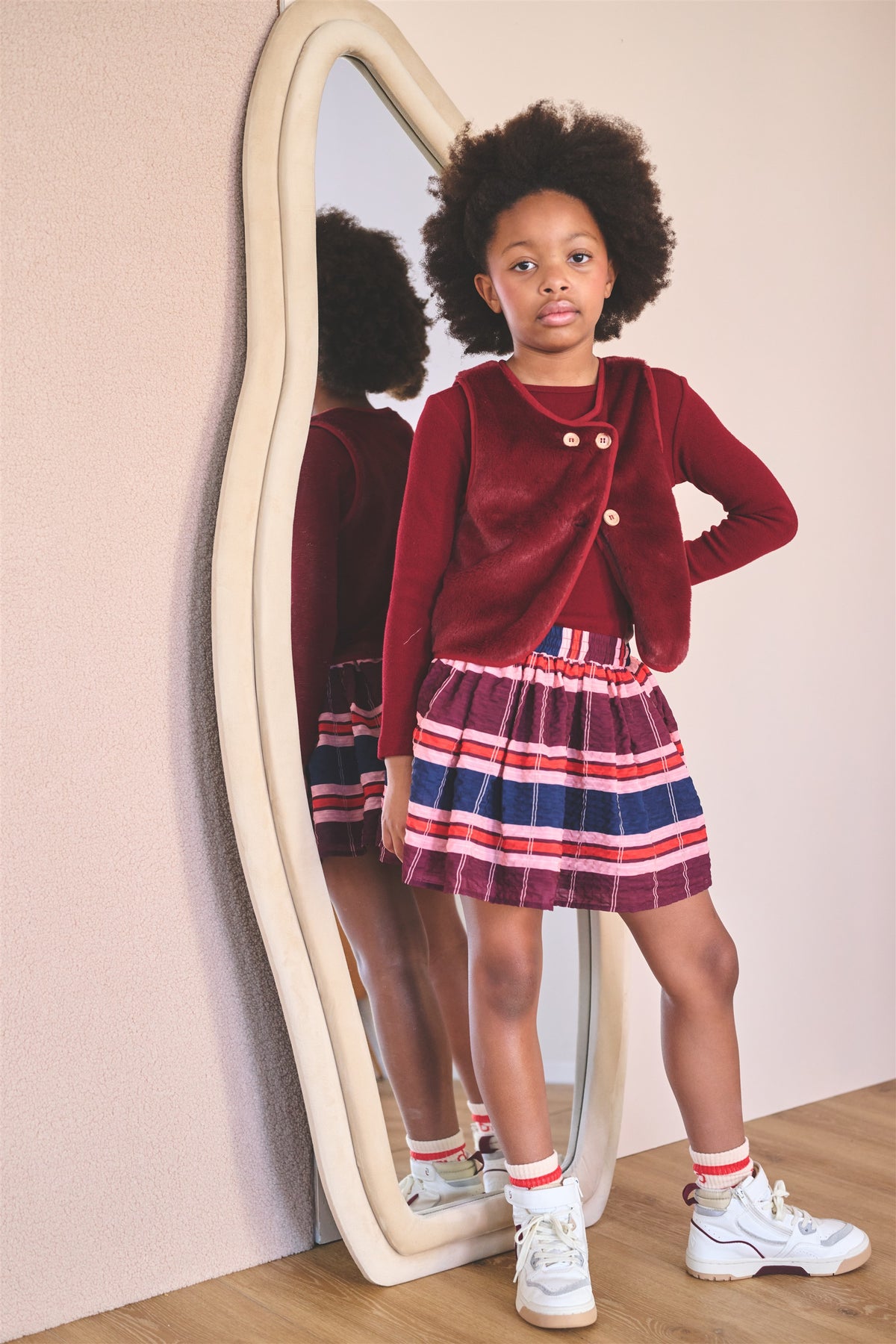 Karea Bont Gilet Bordeaux