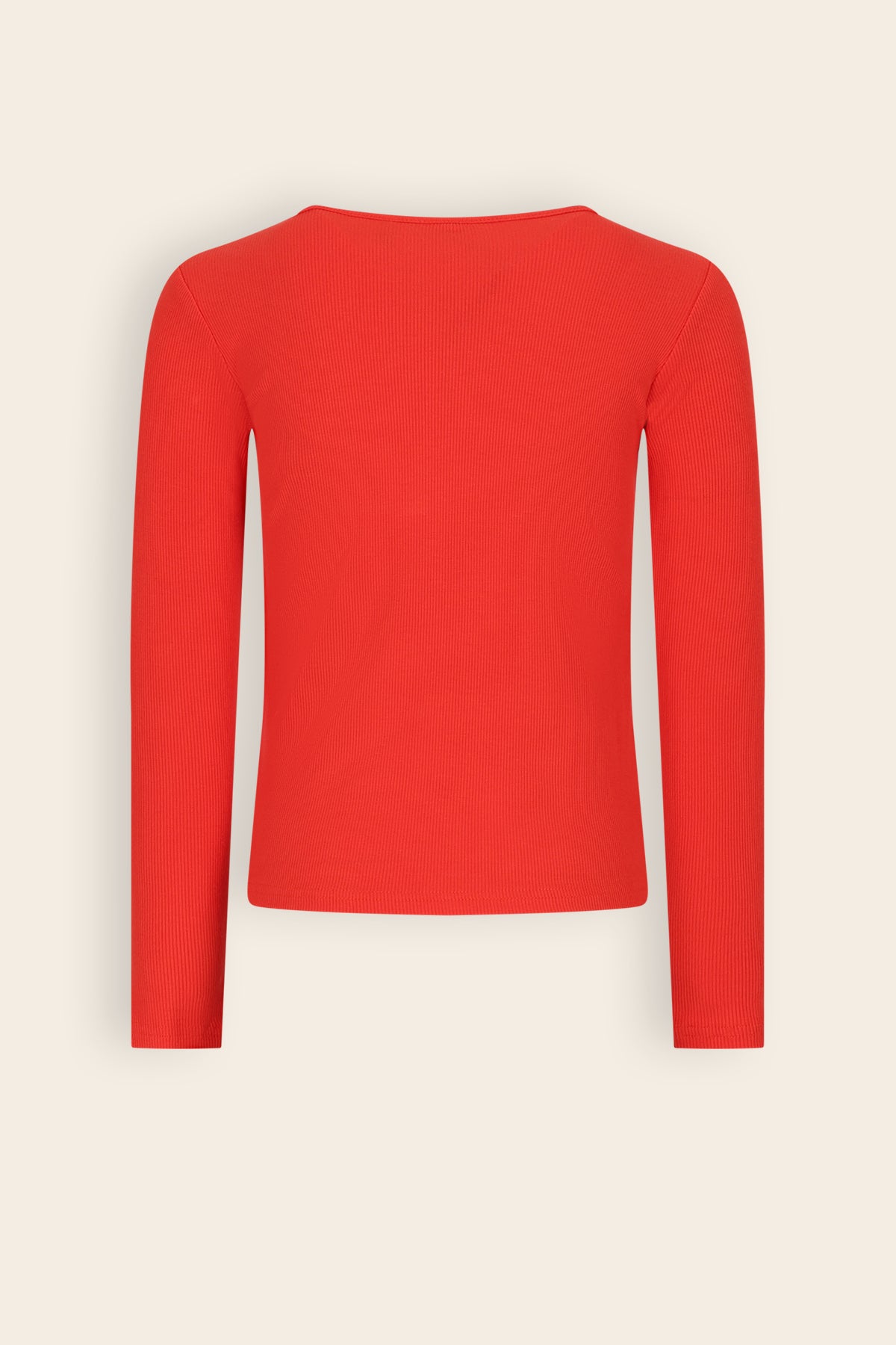 Kess Essential Rib Jersey T-shirt Red