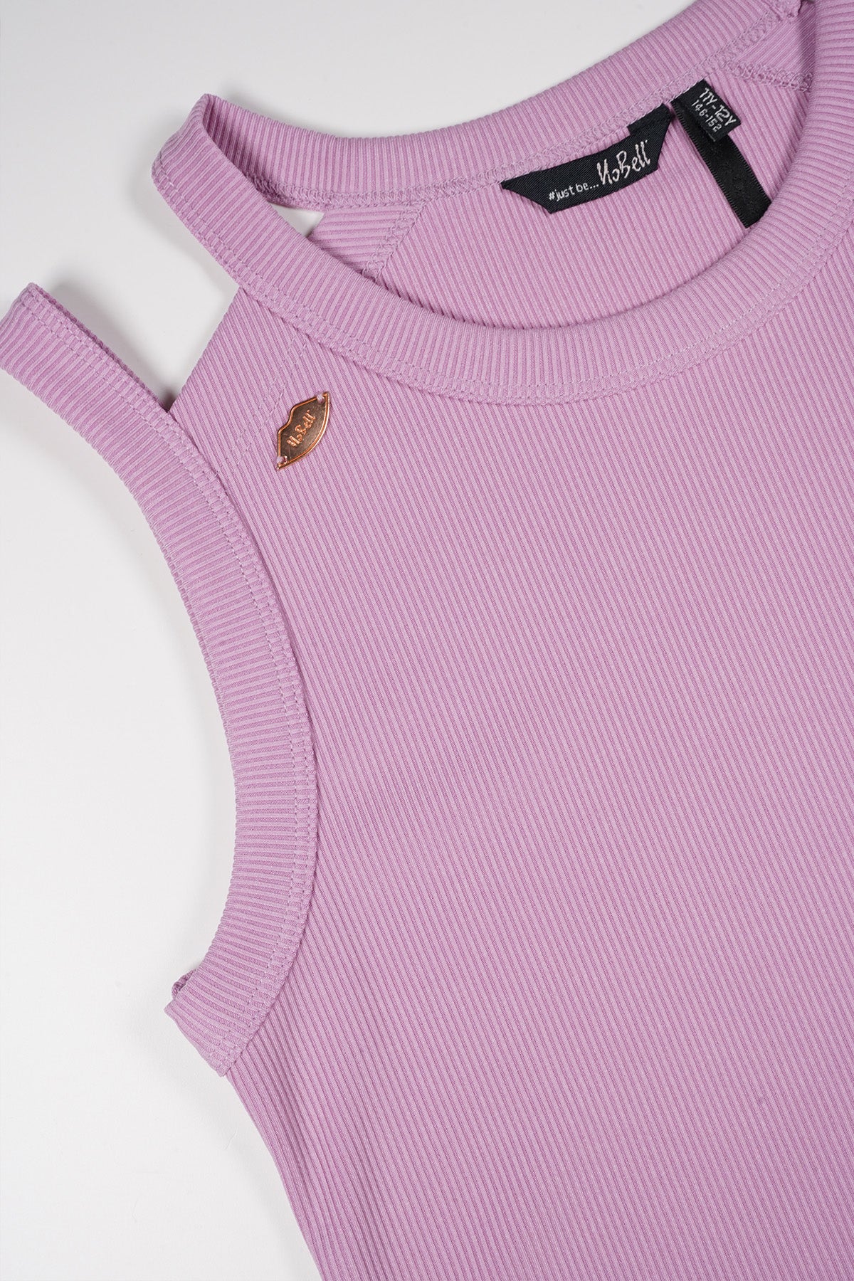 Kandy Crop Singlet Pink