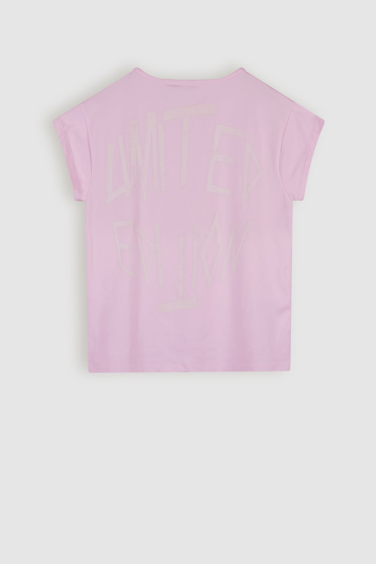 Kasis Tshirt met Knoop Roze