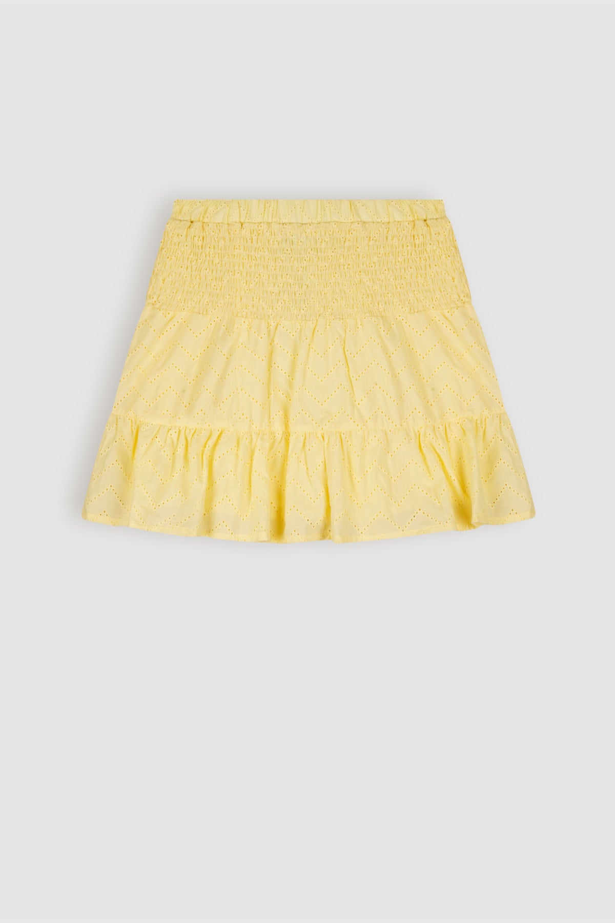 Noor Embroidered Skirt Yellow