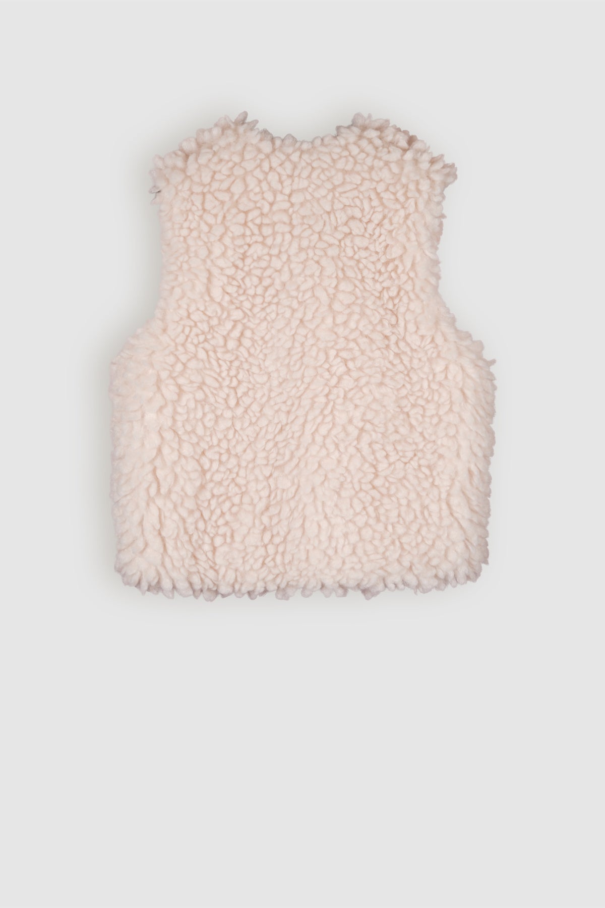 Kath Fluffy Bont Gilet Ivoor