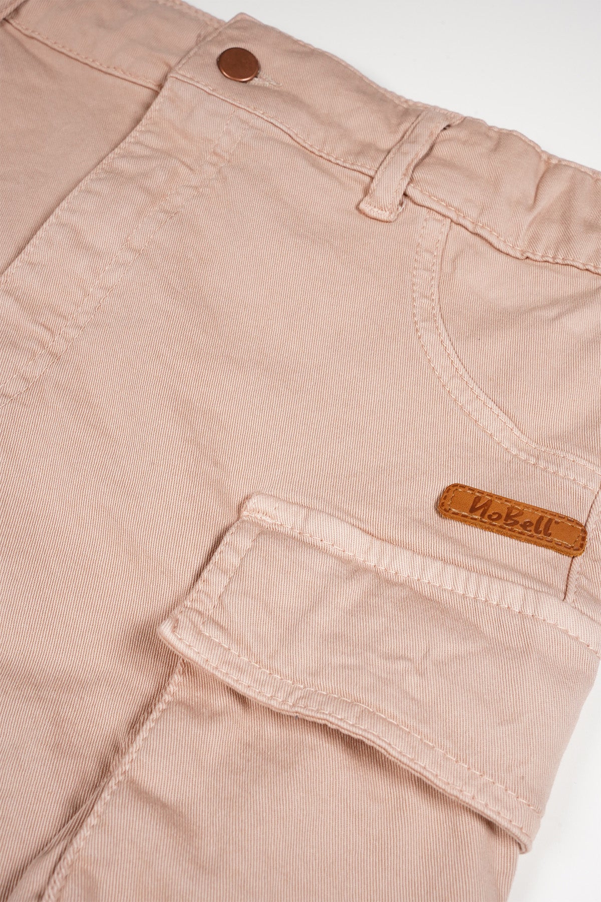 Nadja Garment Dyed Twill Cargo Skirt Sand