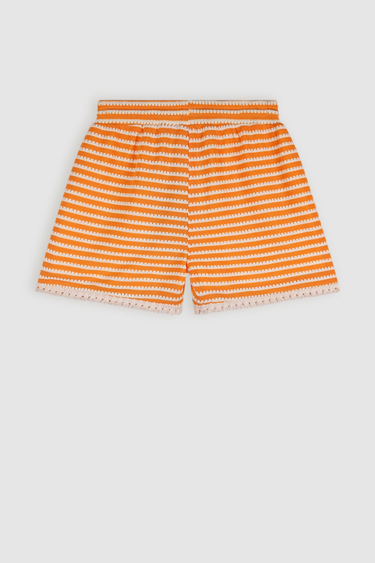 Sillas Gestreepte Short Oranje