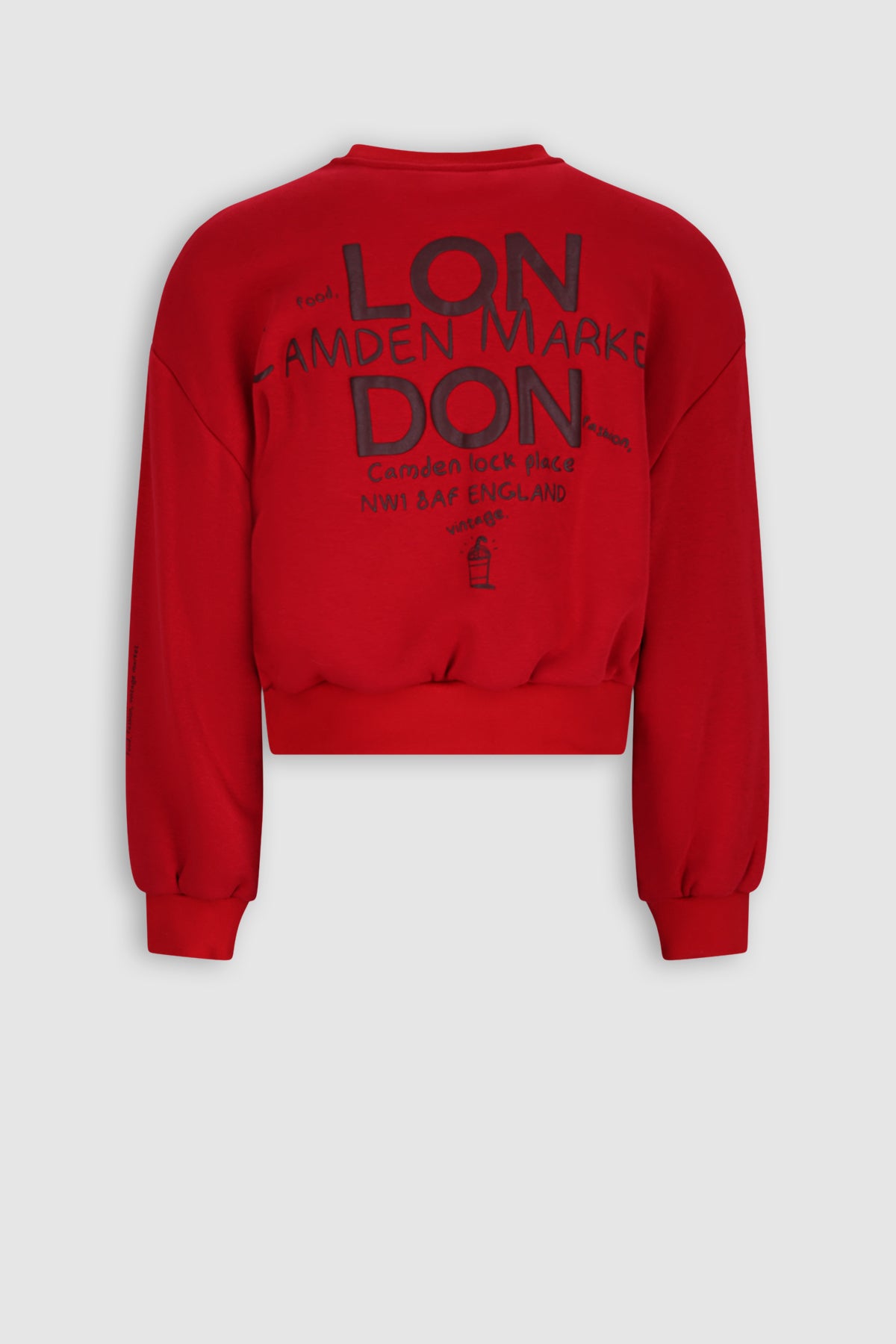 Kobell Sweater Donkerrood