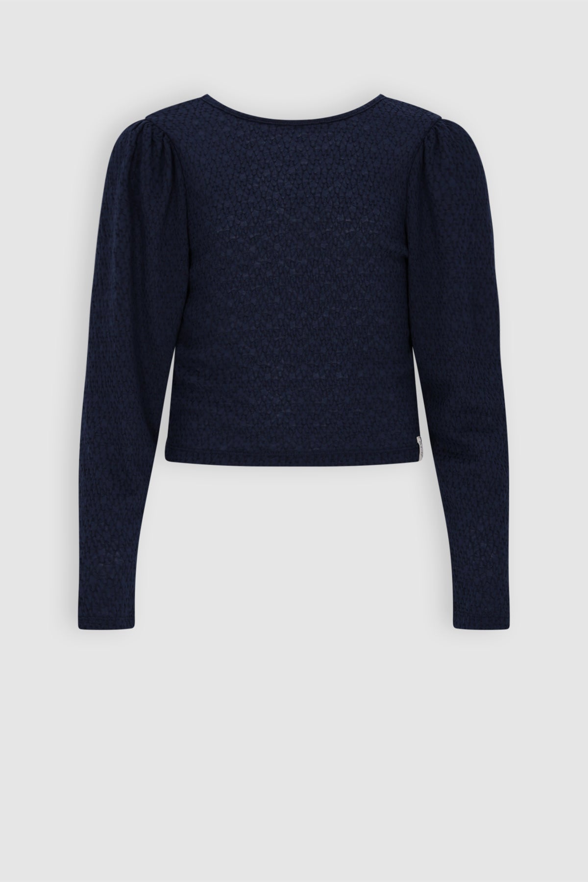 Kysa Crop Top Donkerblauw