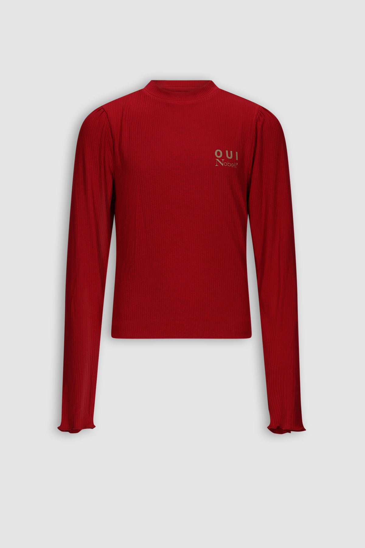 Krop Essential Crop Top Rood