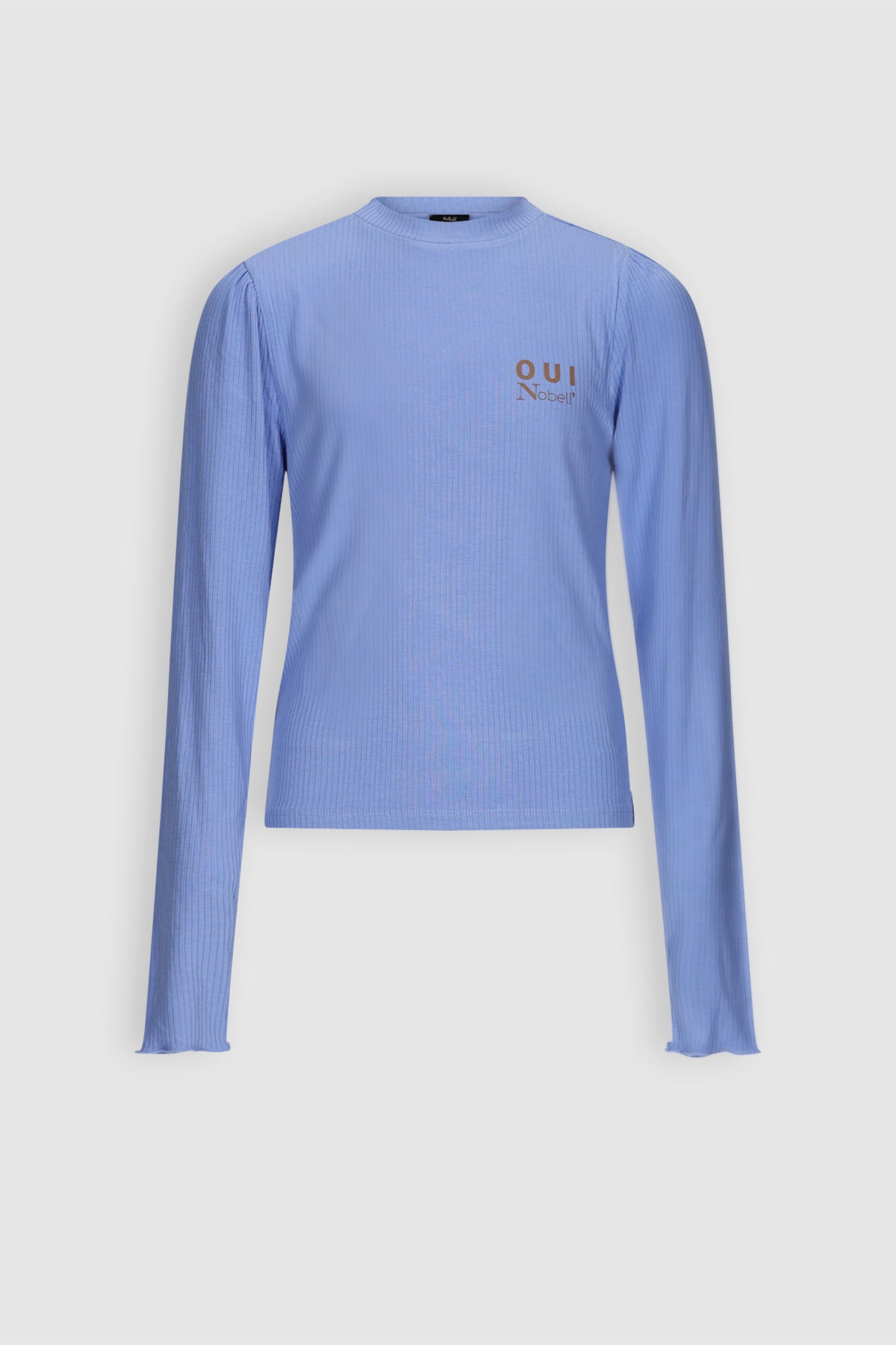 Krop Essential Crop Top Blauw