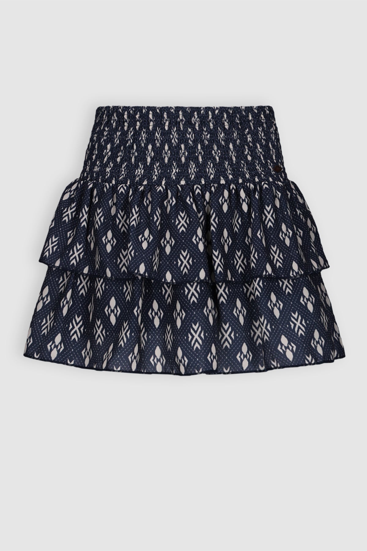 Nika  Tailleband Rok Donkerblauw